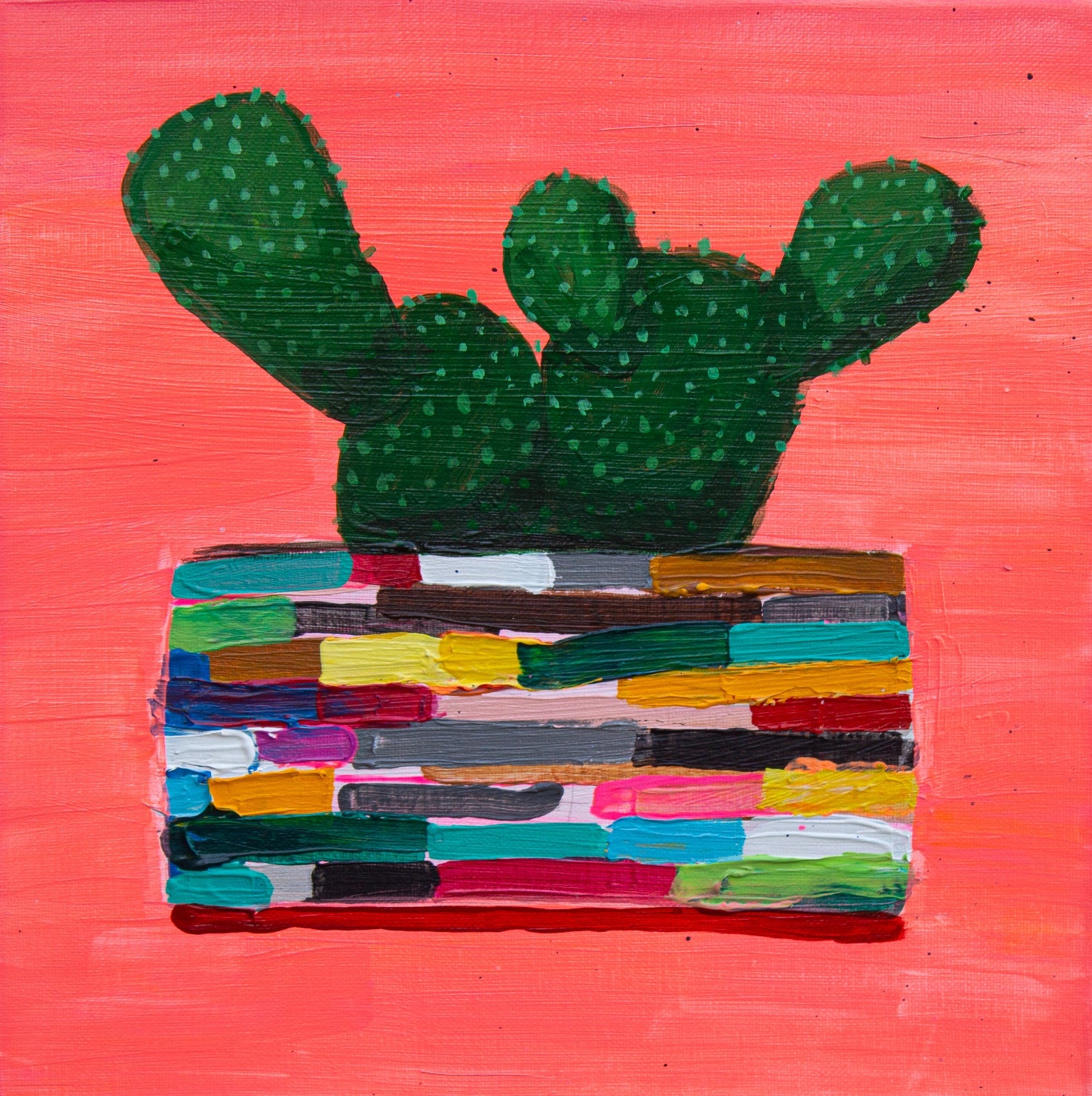 Elaina Posey: Pink Cactus Decor - Perfect for Home, Office & Desert-Themed Parties