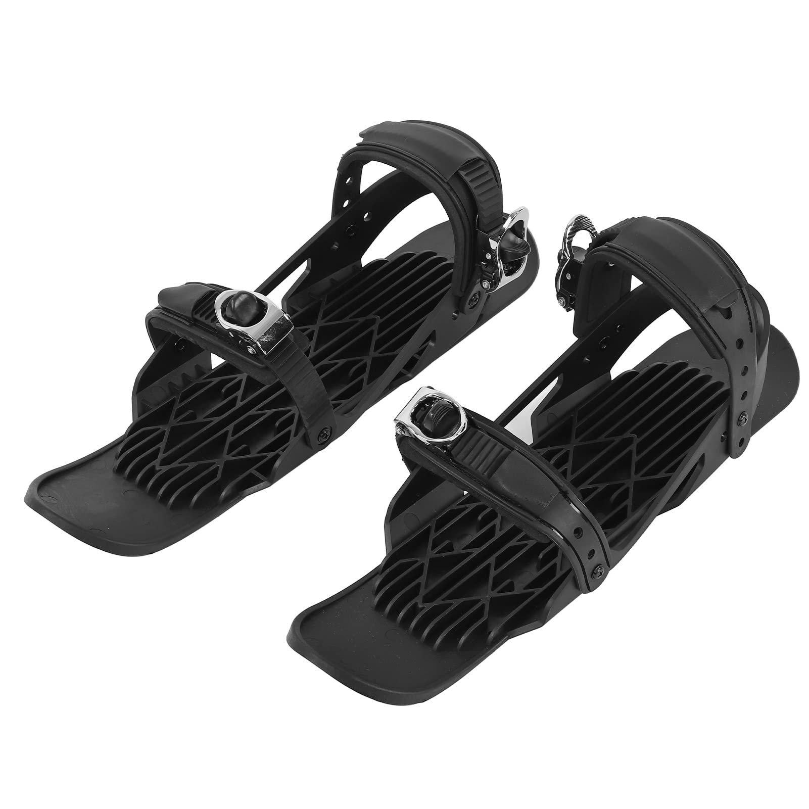 RANNYY Mini Ski Skates - Short Snow Skateboard Shoes with Bindings for Winter Sports | Outdoor Snowboarding, Ice Skating & Skiing Accessories for Adults & Kids