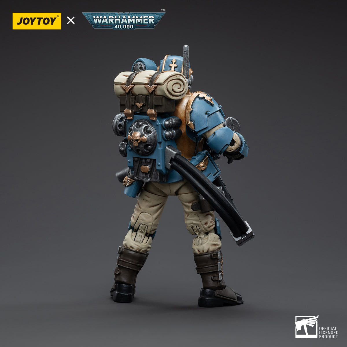 1/18 JOYTOY 3.75-inch Astra Militarum Tempestus Scions 55th Kappic Eagles Action Figure Set (5pcs) - Perfect for Warhammer 40K Collectors, Tabletop Gaming & Display