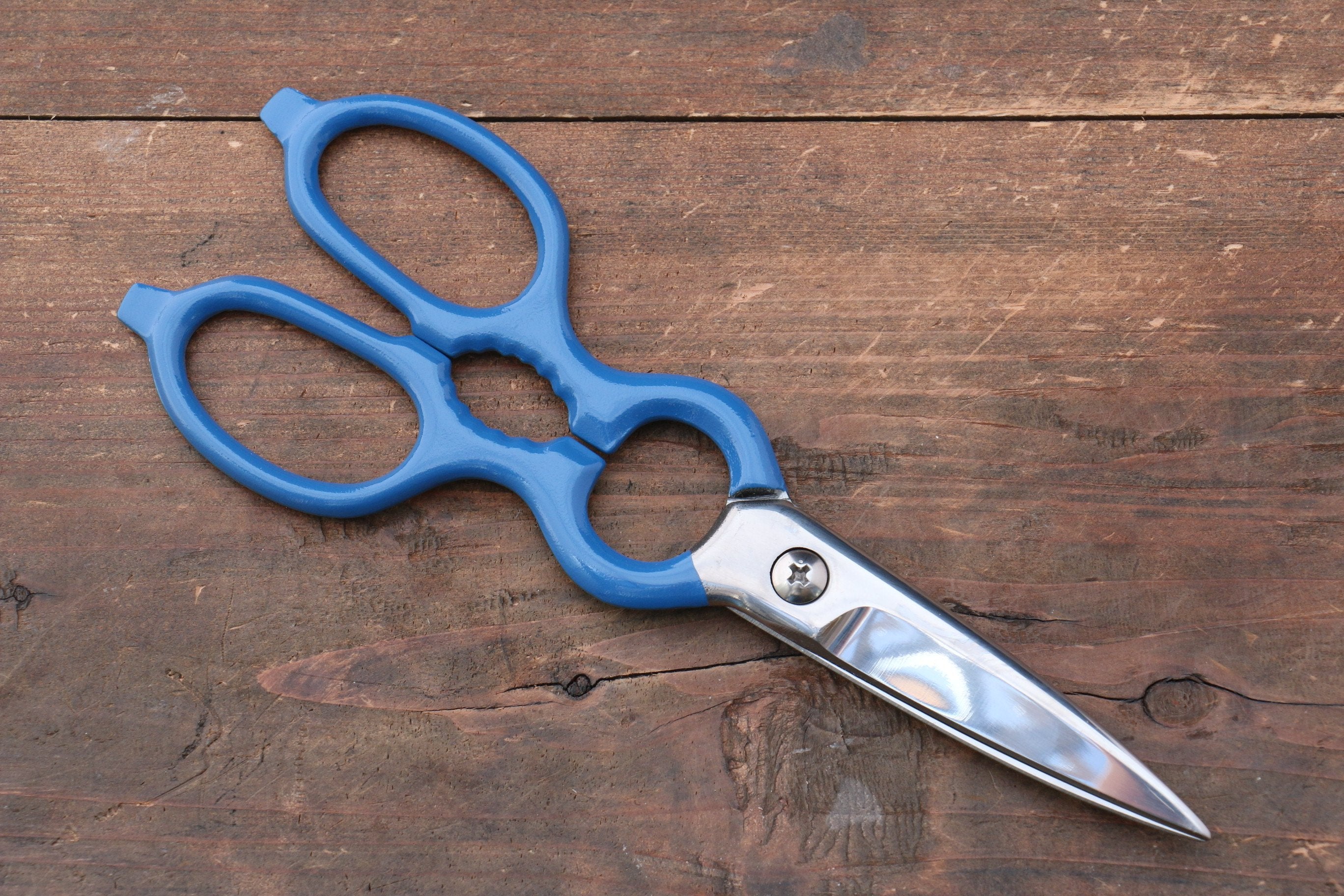 Premium MT INOX Stainless Steel Scissors - Ultra Sharp Kitchen Shears for Cutting Meat, Herbs, Poultry - Heavy Duty Food Scissors for Cooking, Crafting & Household Use