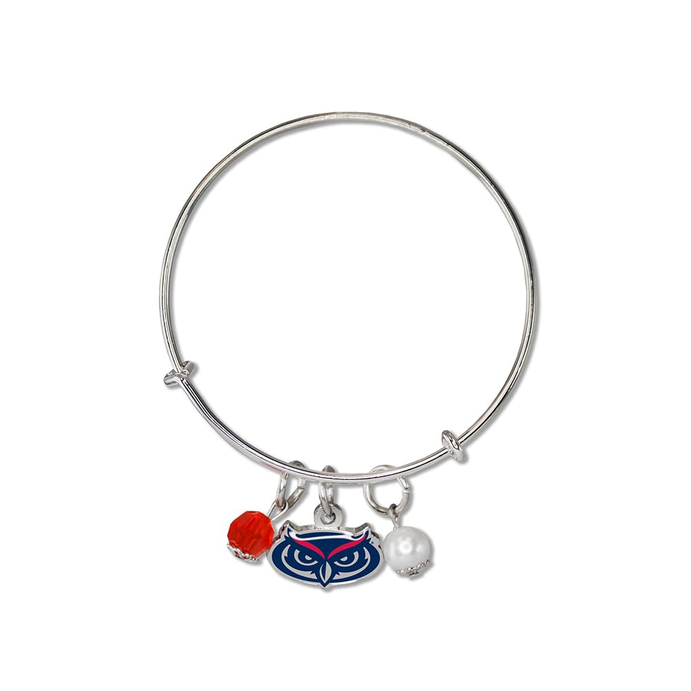 Officially Licensed NCAA College Team Bangle Bracelet - Adjustable Up to 8 Inches - Fan Frenzy Gifts - Perfect for Game Day, School Spirit & College Sports Jewelry Gifts