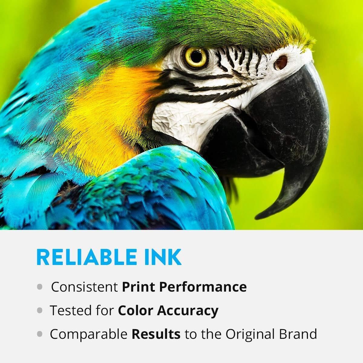High-Quality Remanufactured HP 61 Ink Cartridge Replacement (2-Pack: 1 Black & 1 Color) - Compatible with HP Deskjet 100 Printer | Reliable Printing for Home, Office & School Projects