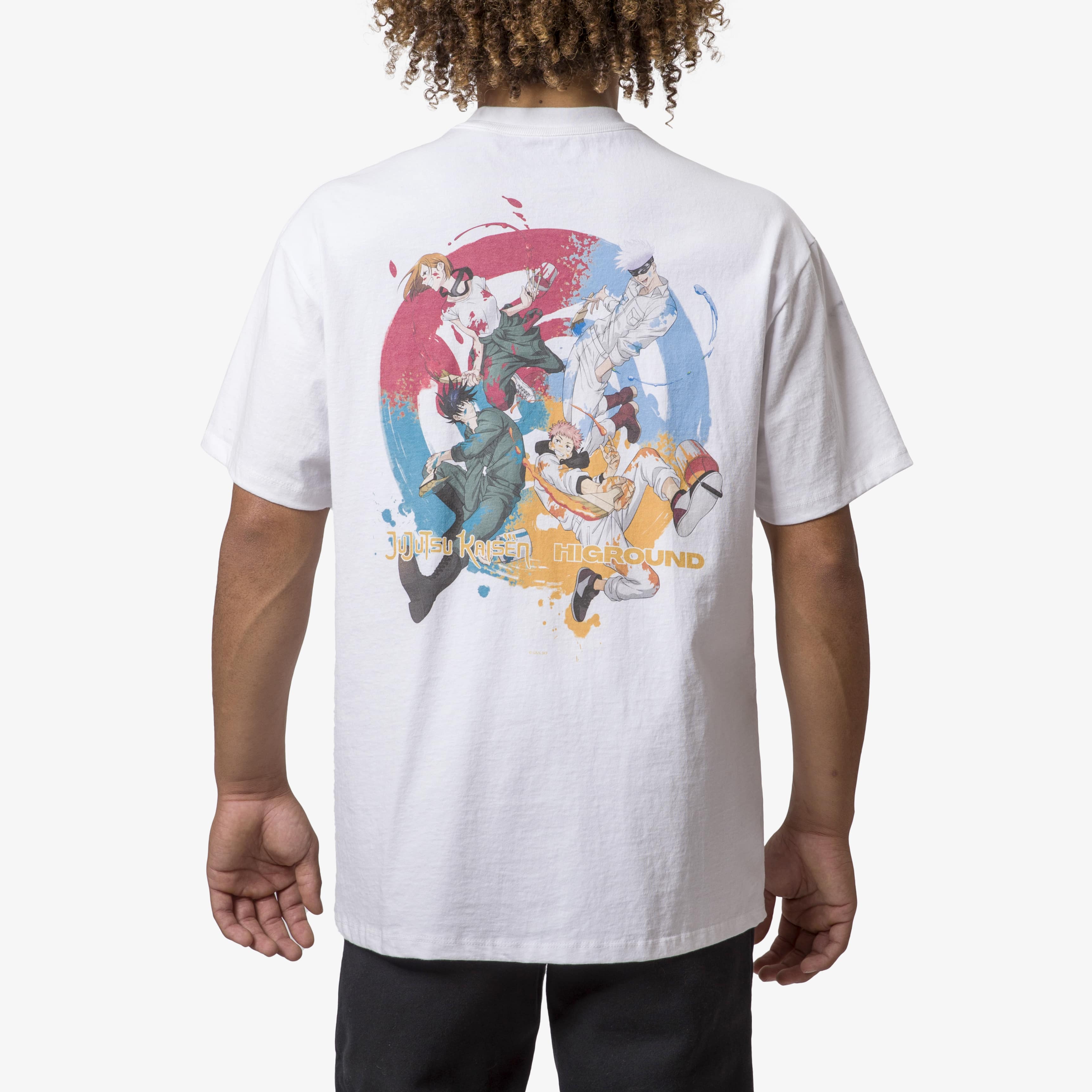 Jujutsu Kaisen JJK X HG Anime Graphic T-Shirt - Cool Casual Cotton Tee for Men & Women - Perfect for Cosplay, Anime Conventions, and Everyday Wear