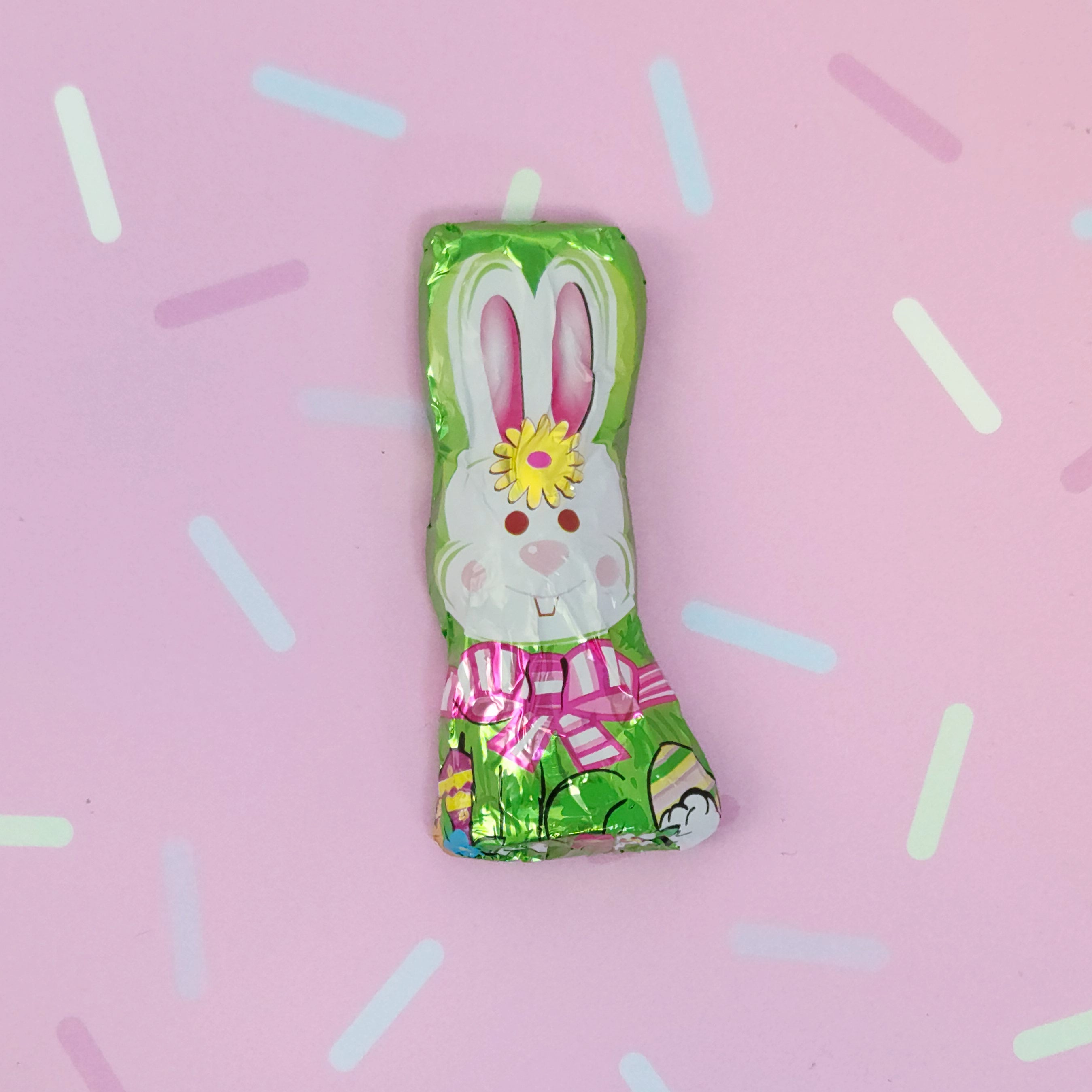 Happy Bunny Foil Balloon - Elegant Party Decorations for Birthdays, Baby Showers & Easter Celebrations