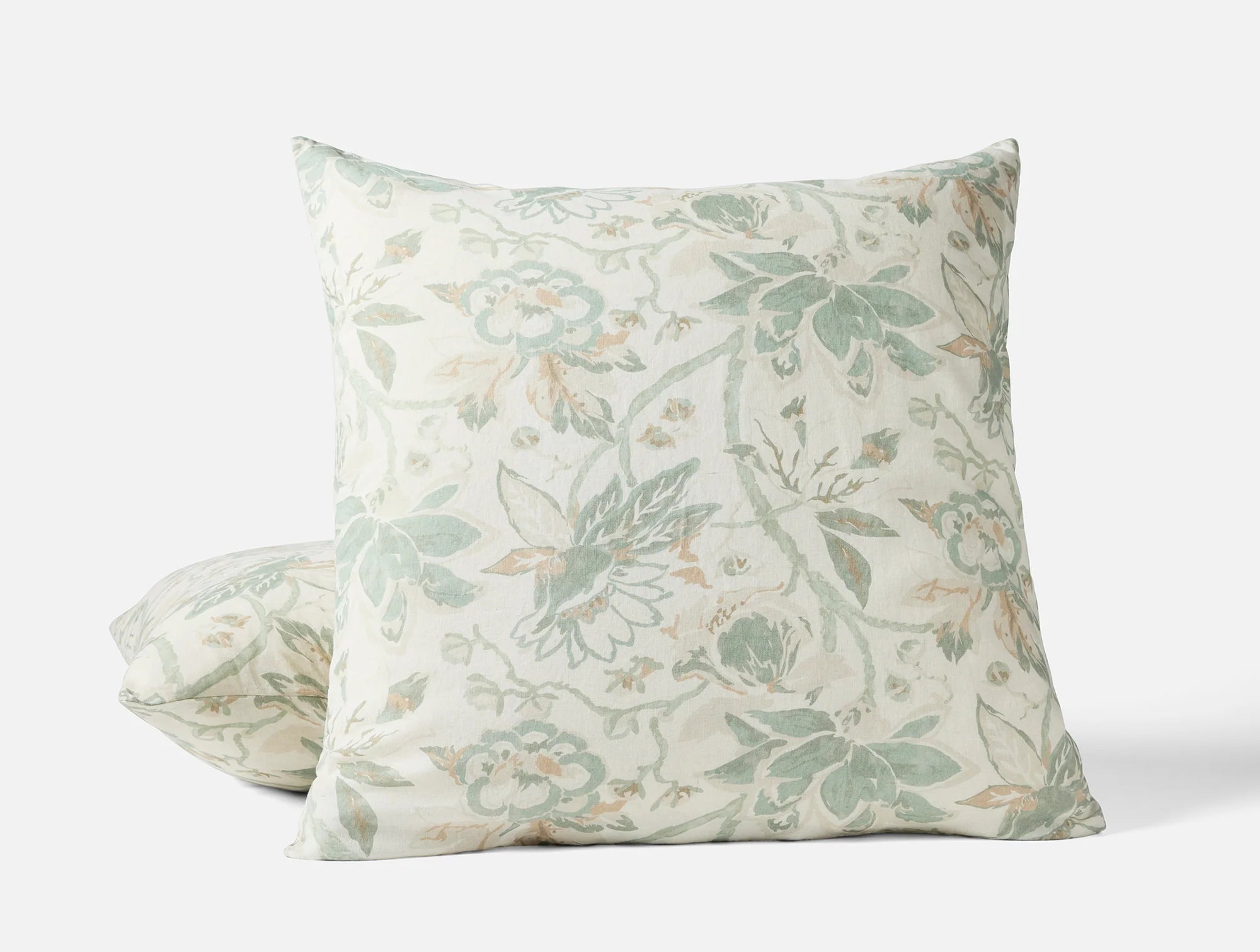 Sea Bloom Floral Print Duvet Cover Set - Queen Size Soft Bedding with Pillow Shams - Perfect for Coastal, Boho & Beach House Bedroom Decor