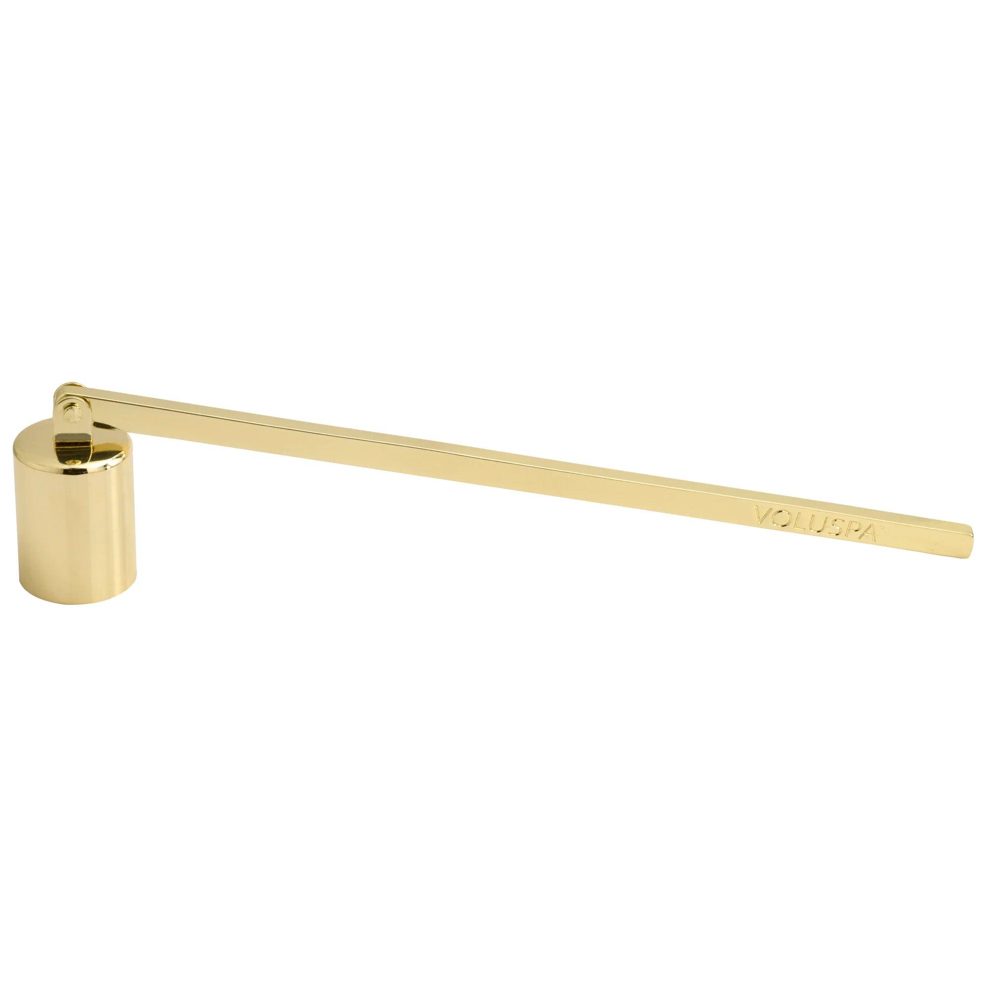 Premium Gold Candle Wick Snuffer - Elegant Candle Extinguisher Tool for Home Decor, Spa, Meditation & Romantic Dinners