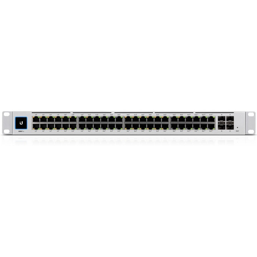 Ubiquiti USW Pro 48 PoE Layer 3 Managed Switch - 48 Port Gigabit Ethernet Network Switch with PoE+ for Office, Data Center & Enterprise Networking
