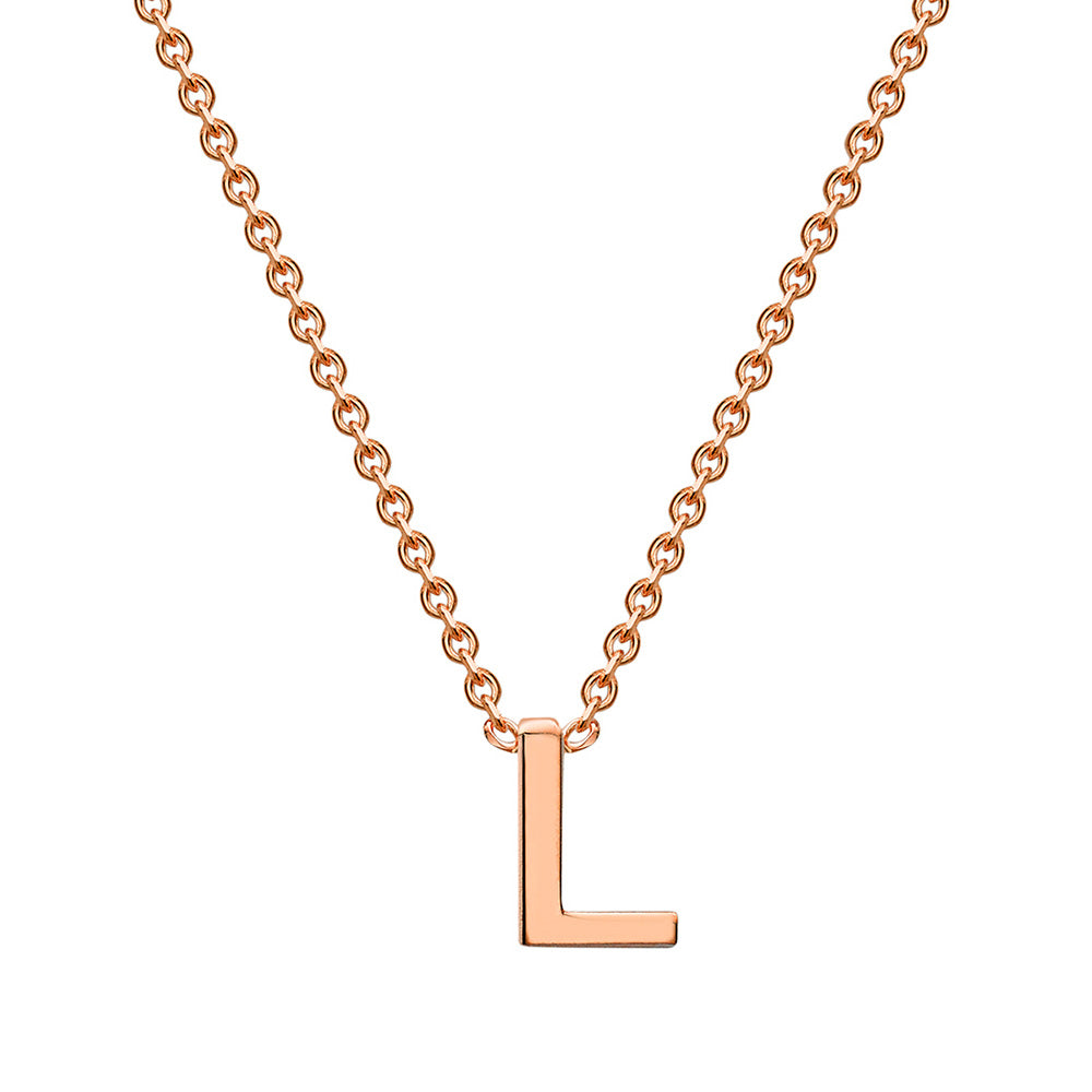 9ct Rose Gold Initial 