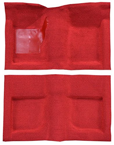 ACC Automotive Carpet for 1965-1968 Ford Mustang Convertible - 801 Black Plush Cut Pile Car Floor Mat - Perfect for Classic Car Restoration & Interior Upgrade