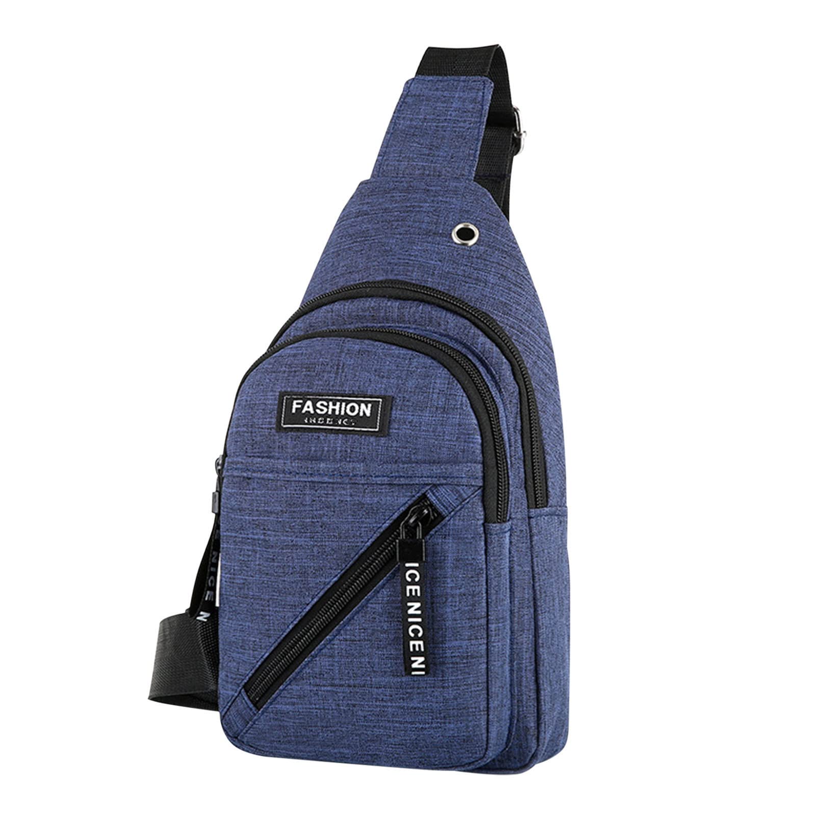 Women's Crossbody Bag - Men's Sling Chest Pack for Hiking & Travel