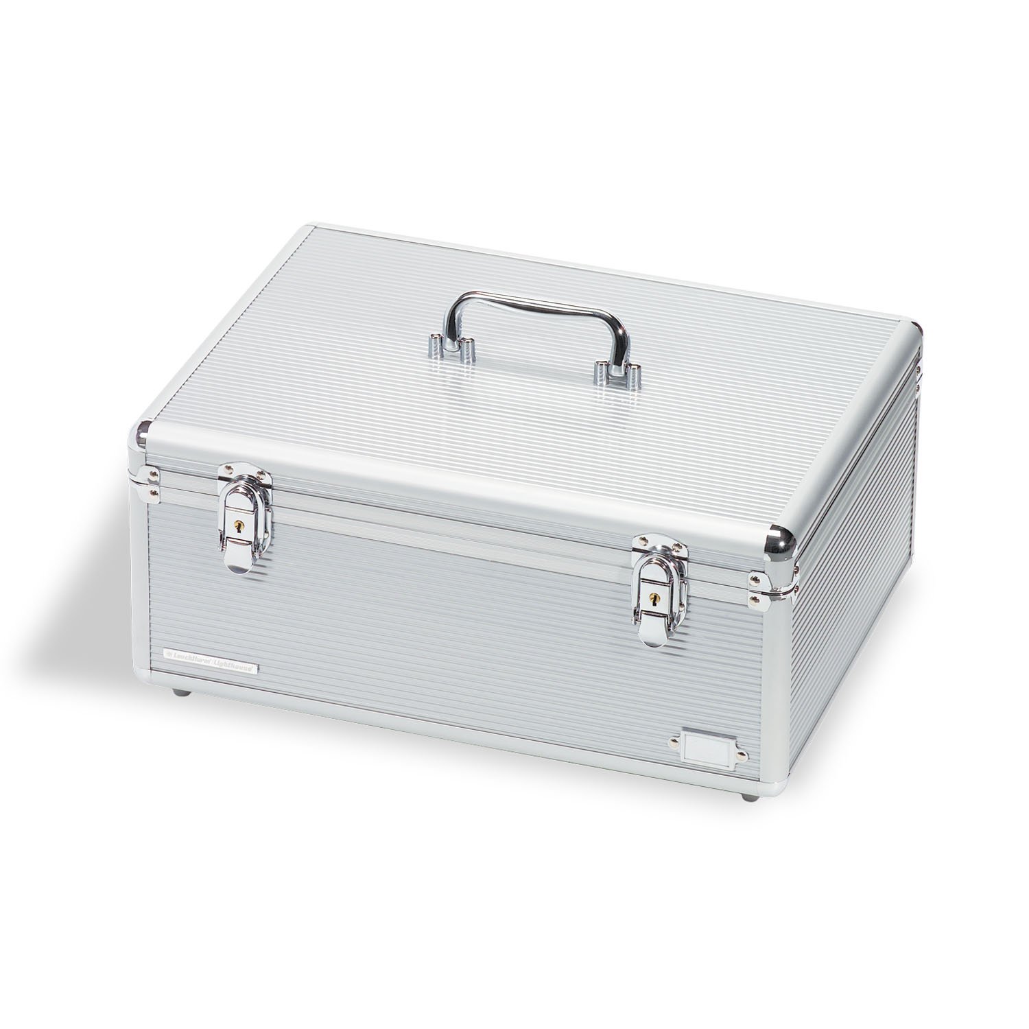 Leuchtturm Cargo Multi XL 316530 Collector's Storage Box for Postcards, Coins & CDs - 15.7 x 7.7 x 11.6 inches - Durable Organizer for Collectibles, Trading Cards & Memorabilia - Perfect for Home, Office & Travel Use