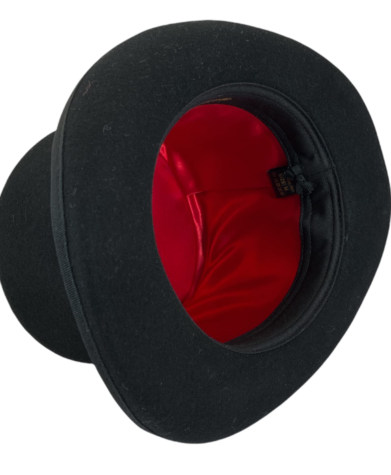 Victorian Wool Felt Top Hat - 6
