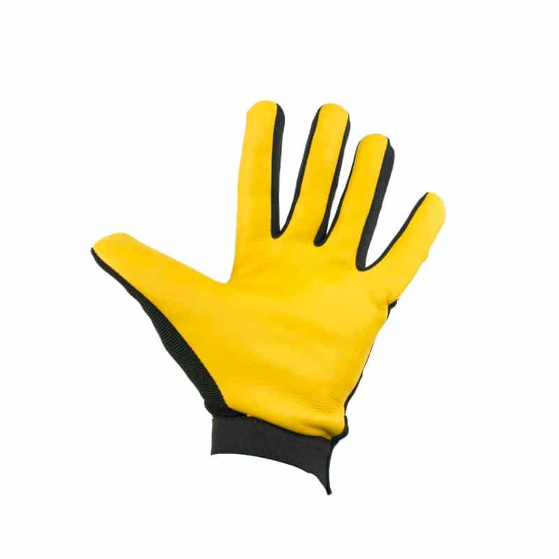 White's Signature Series Leather/Fabric Metal Detector Gloves - Durable, Comfortable & Protective for Treasure Hunting, Beach Combing & Outdoor Adventures