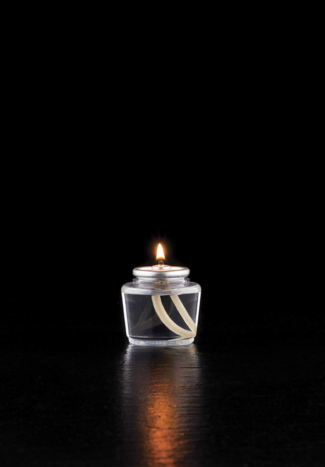D'light Online Liquid Wax Disposable Clear Plastic Fuel Cells - 15 Hour Dripless Smokeless Liquid Candles (96 Pack) for Home Decor, Wedding Centerpieces & Romantic Ambiance Lighting