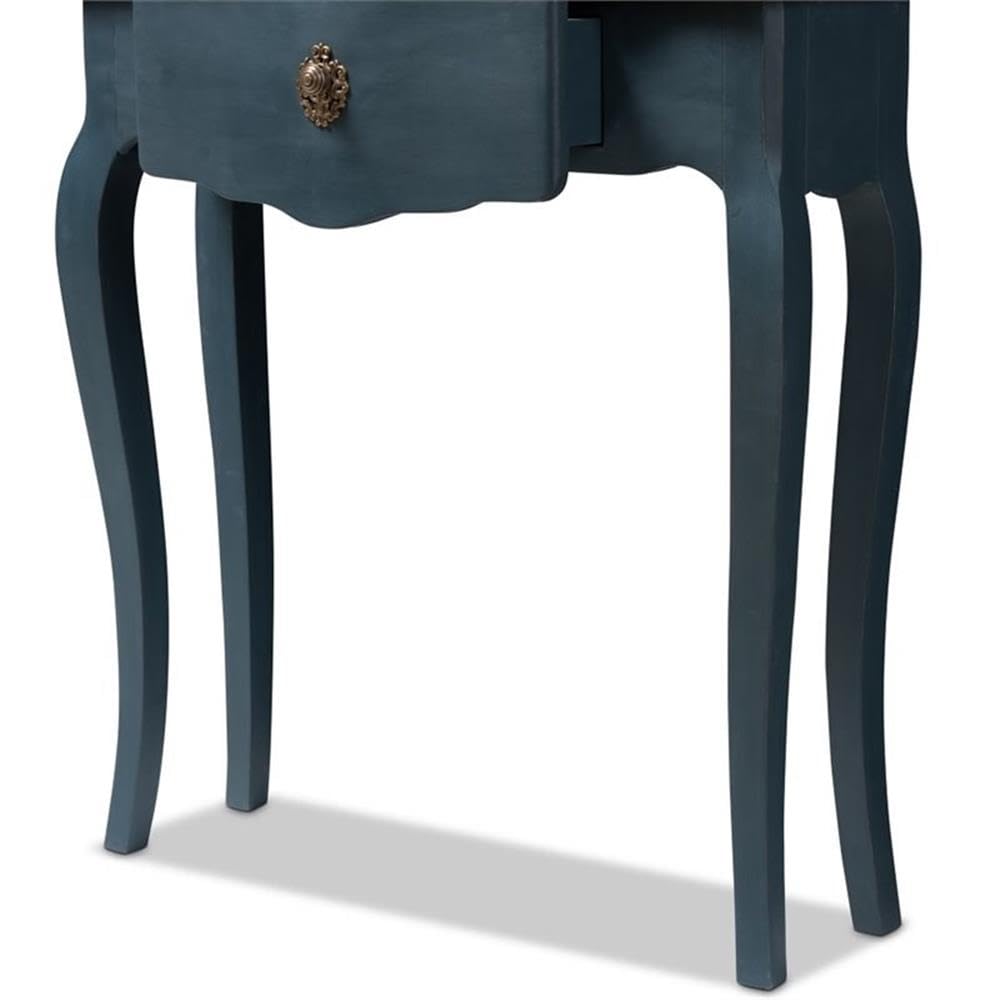 BOWERY HILL Provincial Blue Spruce Console Table - Entryway Sofa Table, Hallway Accent Furniture for Living Room & Bedroom Decor