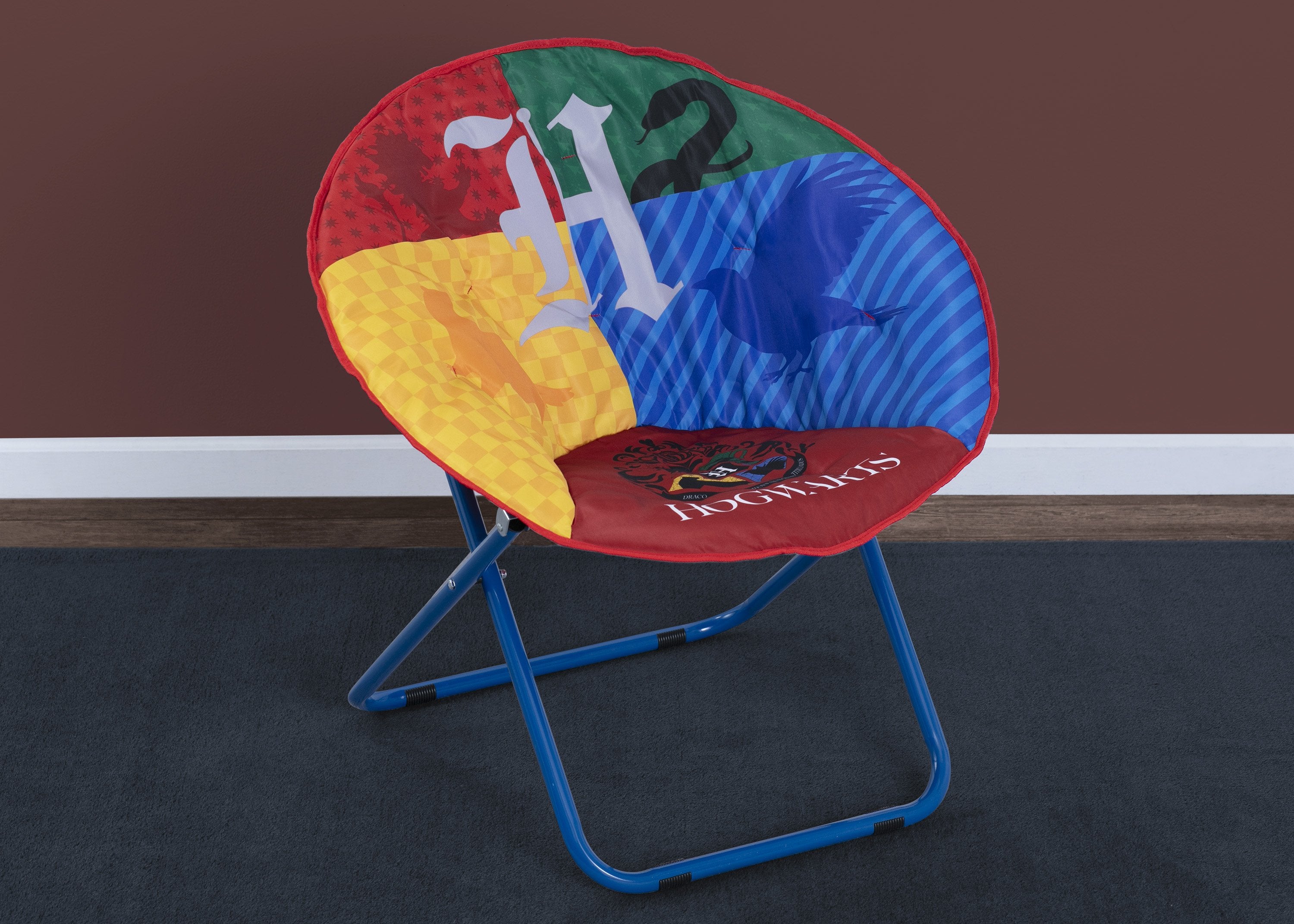 Harry Potter Themed Saucer Chair for Kids, Teens & Adults - Cozy Reading Nook & Gaming Seat for Bedroom, Dorm Room or Playroom