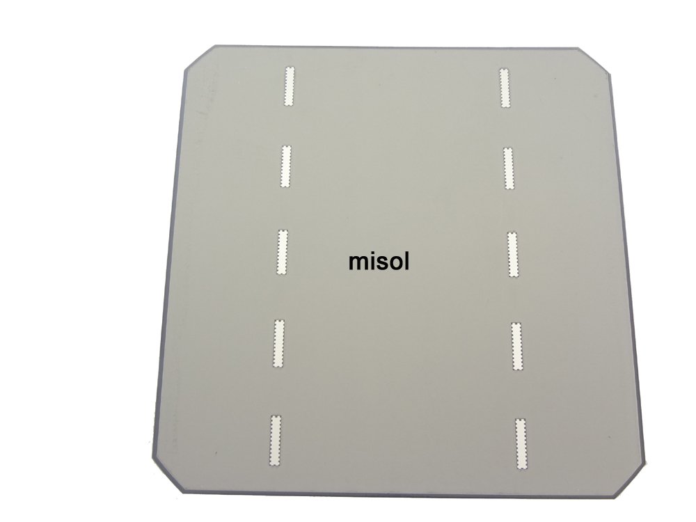 High Efficiency MISOL 5x5 3.2W Grade A Monocrystalline Solar Cell - DIY Solar Panel Kit for Home Projects, Science Experiments & Renewable Energy Solutions