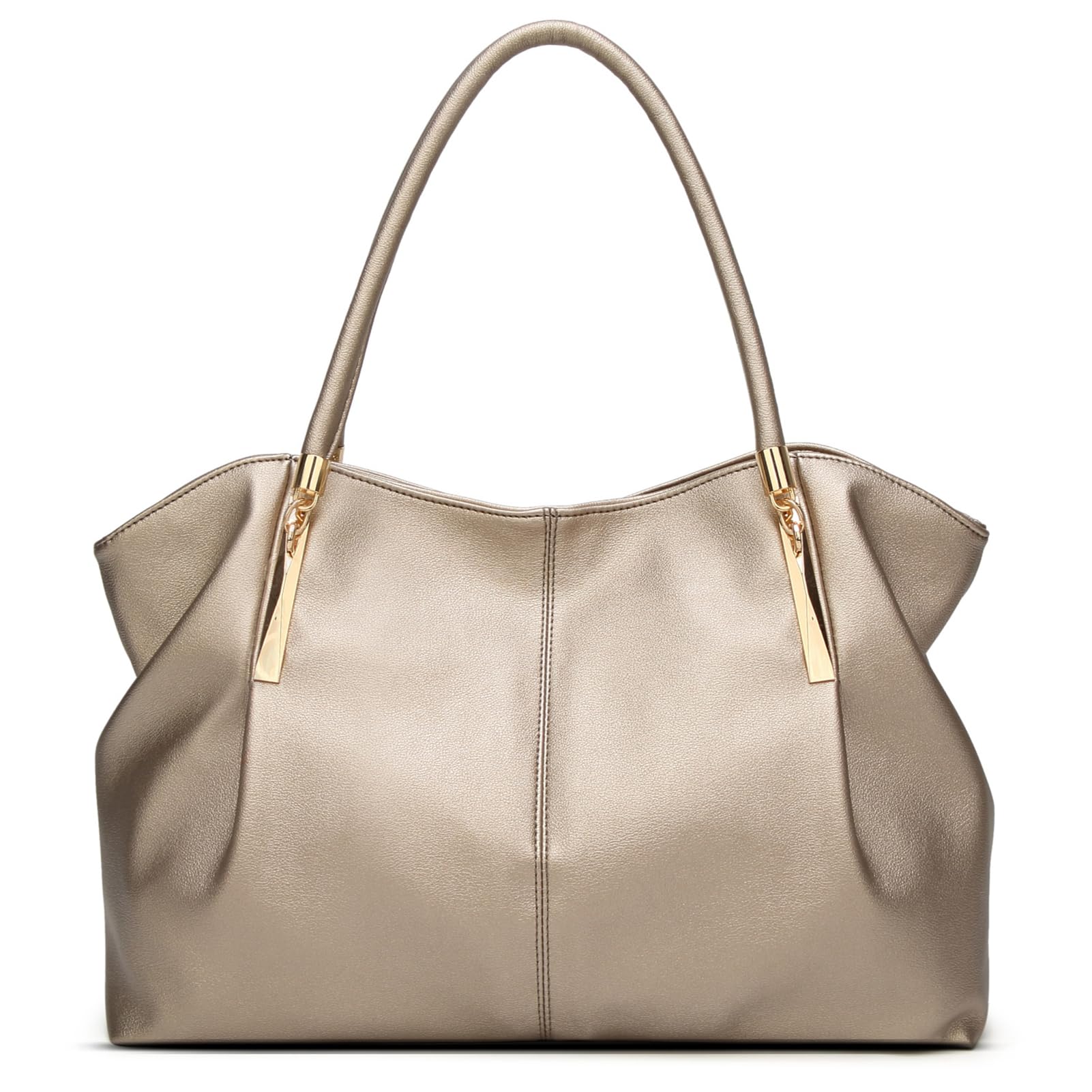 Forestfish Genuine PU Leather Women's Tote Bag - Stylish Shoulder Handbag Purse for Ladies - Perfect for Work, Travel & Everyday Use