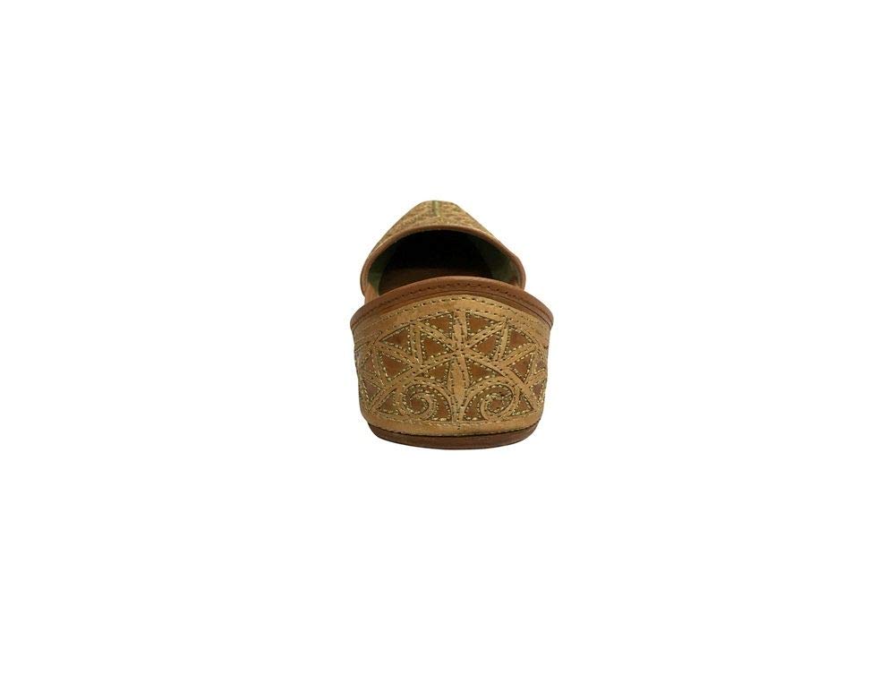 **Handmade Punjabi Jutti for Men - Traditional Sherwani Wedding Shoes | Ethnic Mojari Jutti for Indian Ceremonies & Festive Occasions**