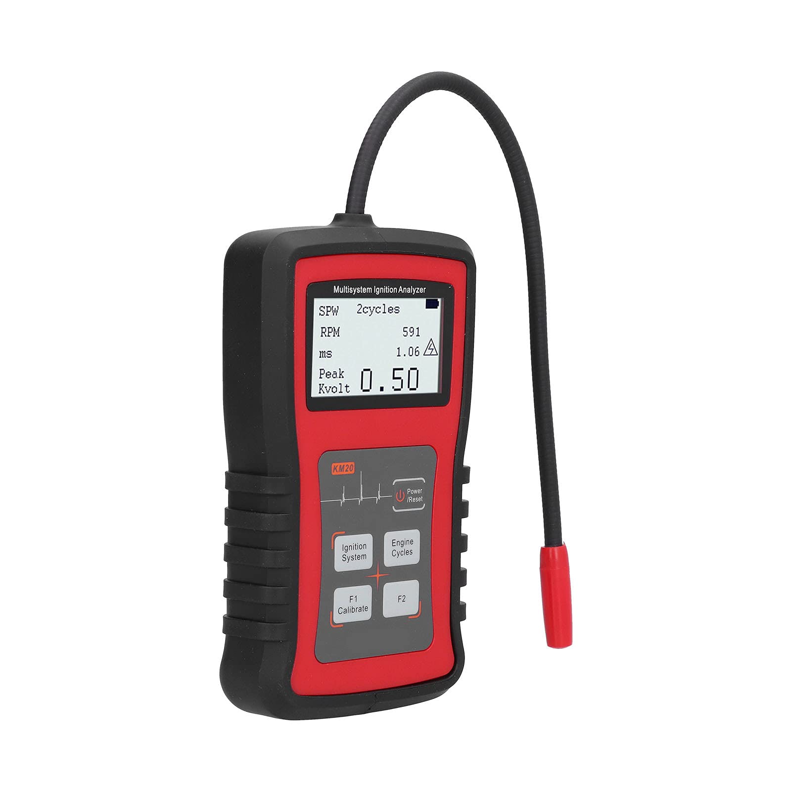 24W Ignition Analyzer - Spark Plug Tester with No Ground Wire Required | Automotive Diagnostic Tool for Cars, Motorcycles & Small Engines | Perfect for Mechanics & DIY Enthusiasts