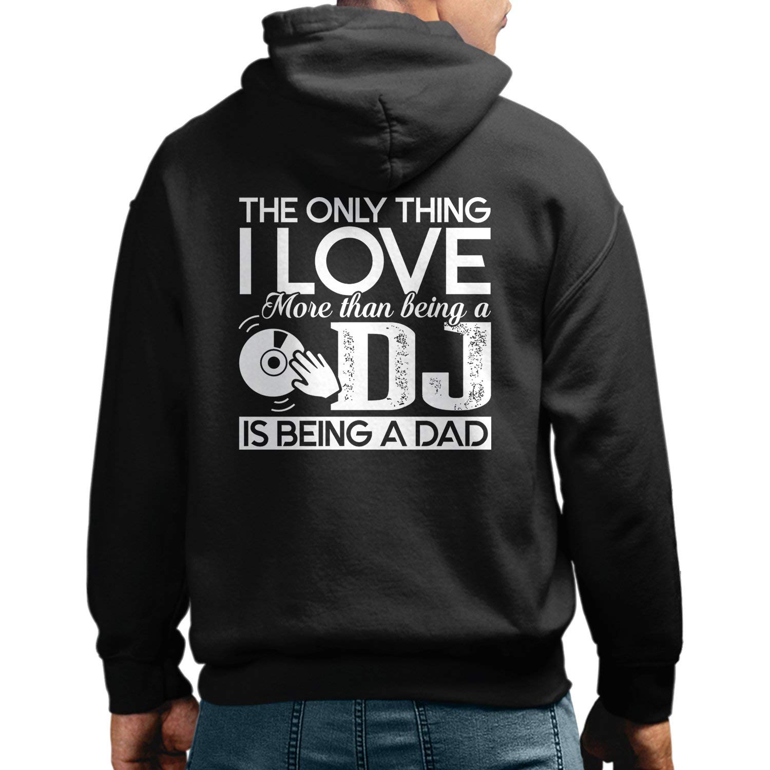 DJ Dad Sweatshirt for Men - Unique DJ Pullover Hoodie | Perfect Gift for Father's Day & DJ Enthusiasts