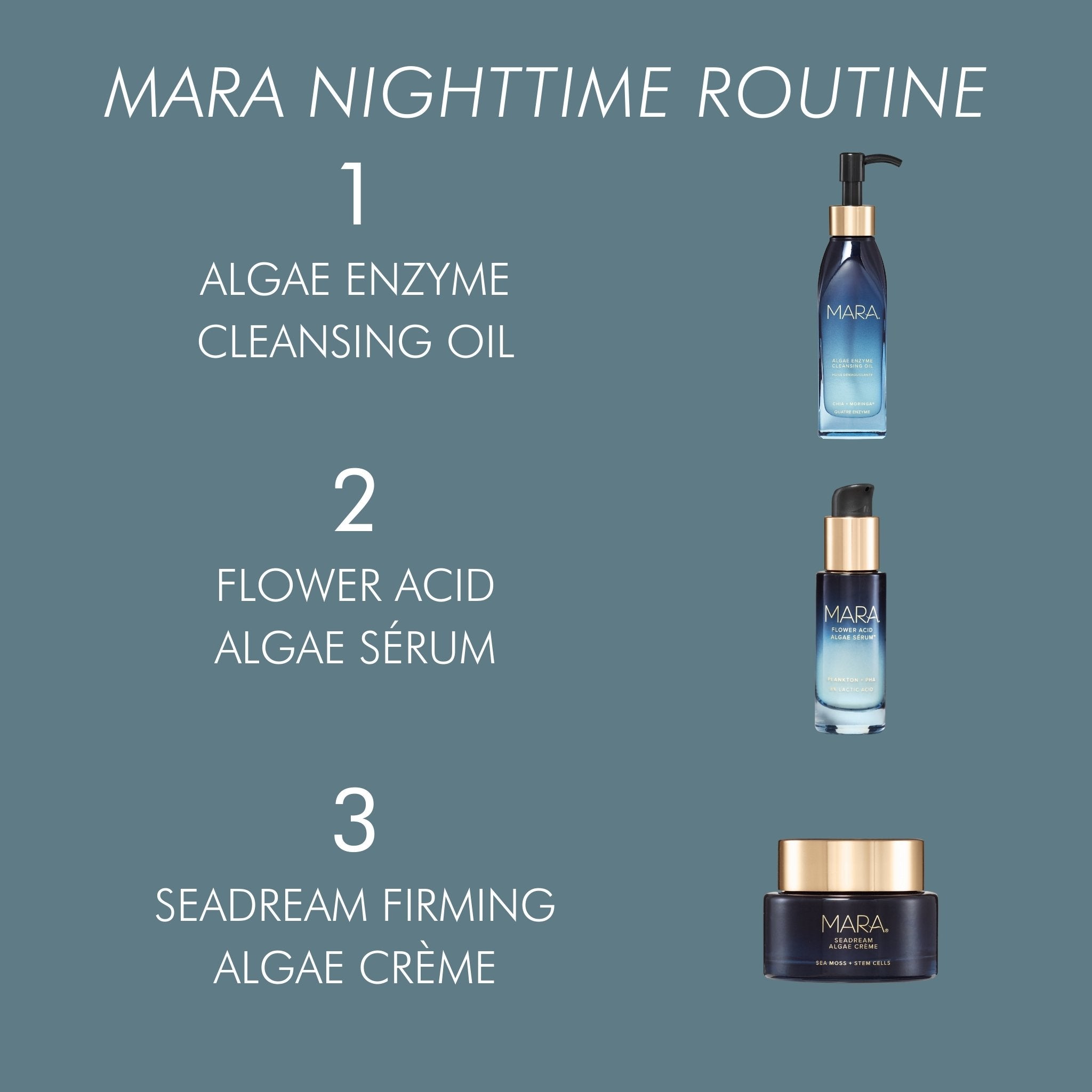 Flower Acid Algae Serum for Face - Brightening & Hydrating Skincare Treatment | Perfect for Night Routine & Anti-Aging Care
