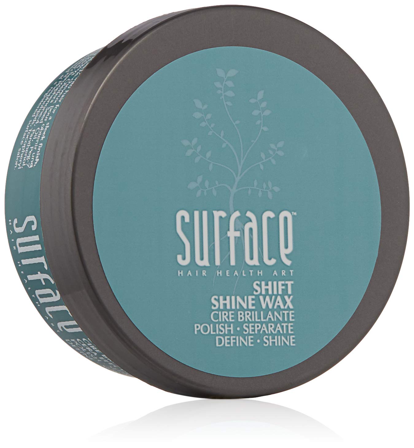 Surface Hair Shift Wax - Shape, Shine & Define Hair - 2 Oz Wax for Styling, Smoothing & Separating - Perfect for Men's & Women's Hairstyling at Home or Salon