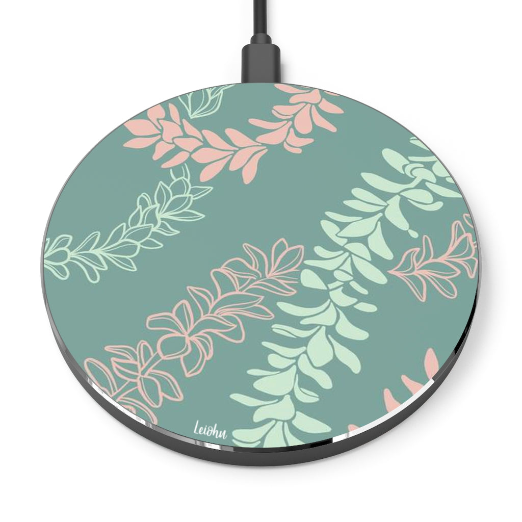 Groovy Pua Melia Fast Wireless Charger - Qi-Certified 10W/7.5W/5W Charging Pad for iPhone 15/14/13/12, Samsung Galaxy S23/S22/S21, AirPods - Perfect for Home, Office & Travel