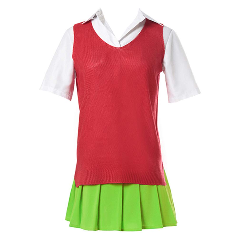 Anime The Quintessential Quintuplets Cosplay Costume - Itsuki Nakano School Uniform for Halloween, Cosplay Events & Anime Conventions