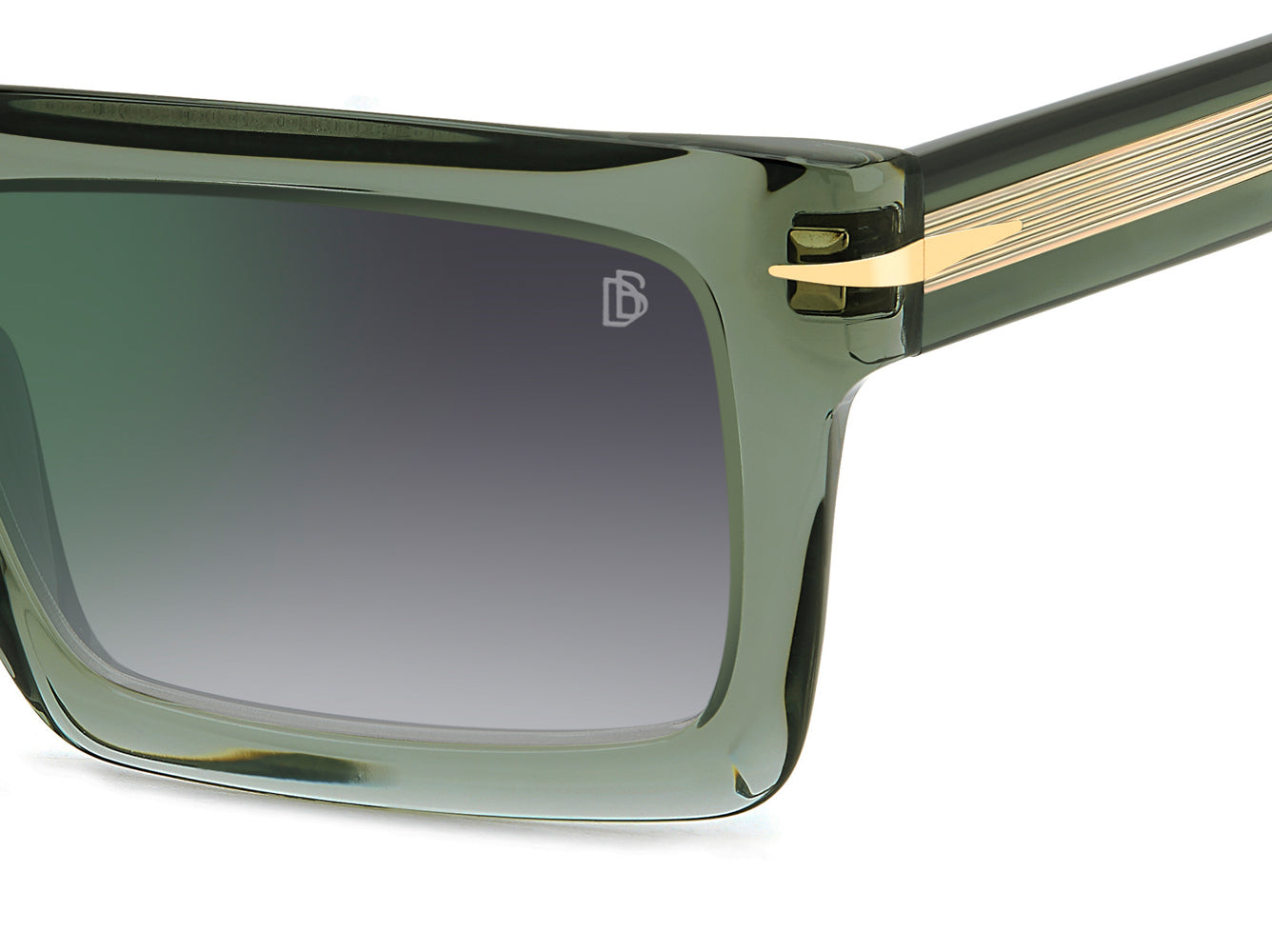 David Beckham DB7126/S Men's Sunglasses - Polarized UV Protection Aviator Style for Driving, Outdoor Sports & Fashion