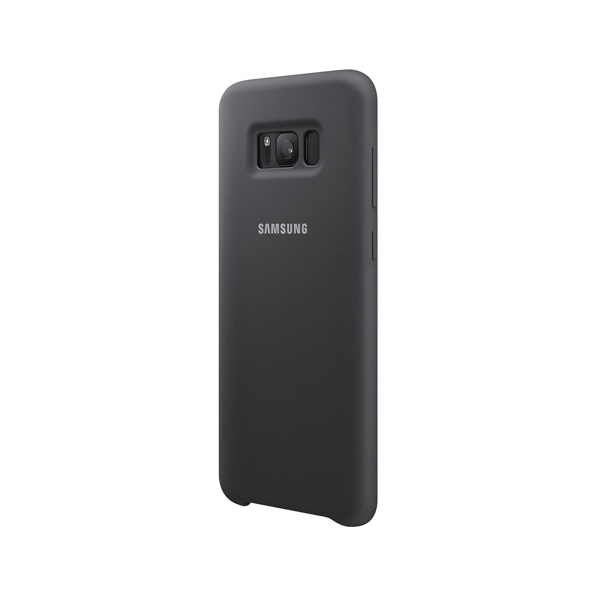 Samsung Galaxy S8+ Case - Shockproof Silicone Protective Cover for Samsung Galaxy S8 Plus - Slim Fit, Anti-Slip Grip, Dark Grey - Perfect for Daily Use, Travel & Outdoor Activities
