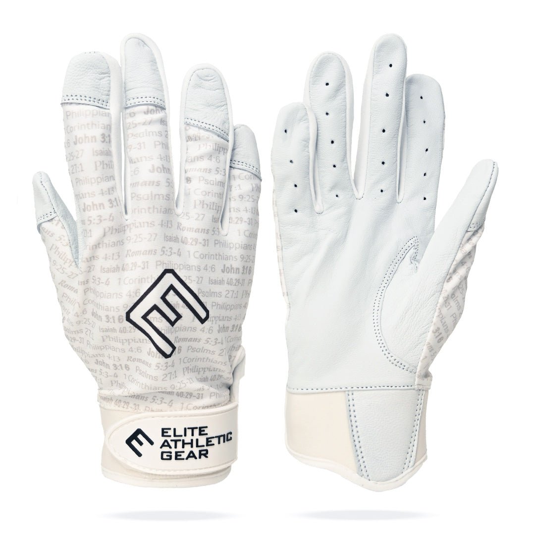Blessed Batting Gloves for Baseball & Softball - Premium Leather Grip, Breathable & Flexible Design - Perfect for Training, Games & Outdoor Sports