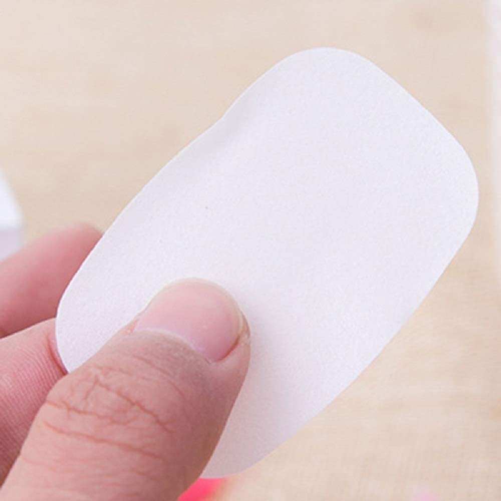 Tanna Enterprise Disposable Mini Paper Soap Sheets - Portable Travel Hand Wash with Fresh Scent, 1-Pack (Multicolor) | Perfect for Camping, Hiking, Gym & Outdoor Activities | Eco-Friendly Hand Cleansing Solution