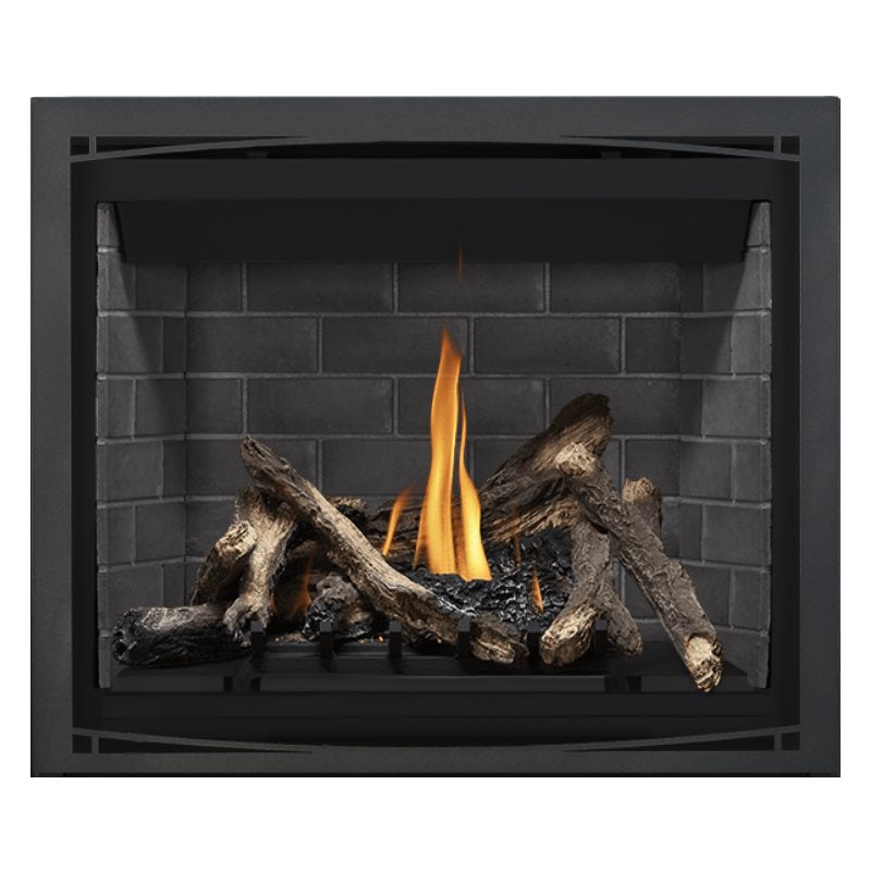 Napoleon Altitude 42 Inch Direct Vent Gas Fireplace - A42 Model | Indoor Home Heating & Cozy Living Room Fireplace for Winter