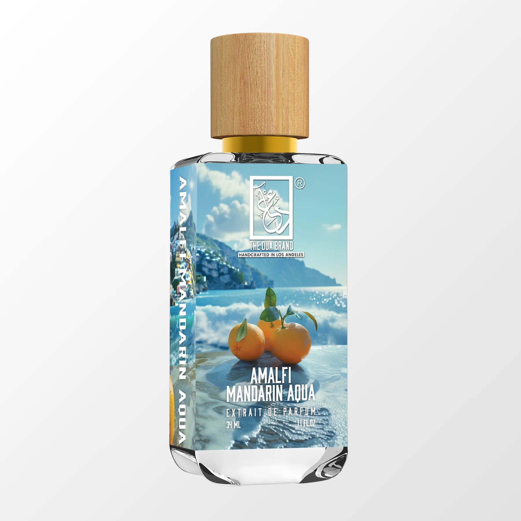 Amalfi Mandarin Aqua Perfume - Fresh Citrus Scent for Women & Men - Long-Lasting Eau de Toilette - Perfect for Daily Wear, Office & Special Occasions
