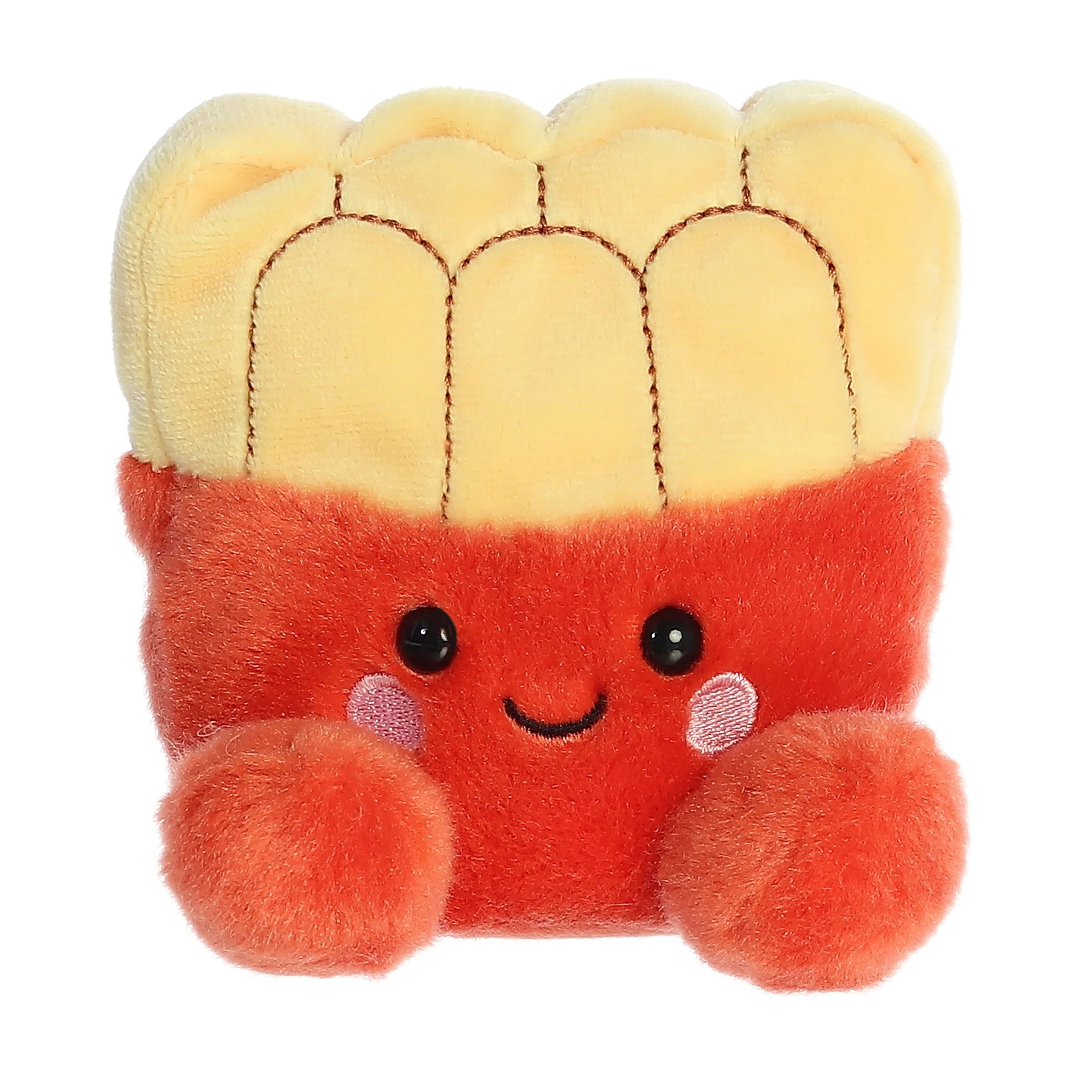 Palm Pals 5 Frenchy Fries Plush Toy Set - Cute Collectible Stuffed Animals for Kids, Gifts & Home Decor | Perfect for Birthday Presents, Room Decorations & Stress Relief