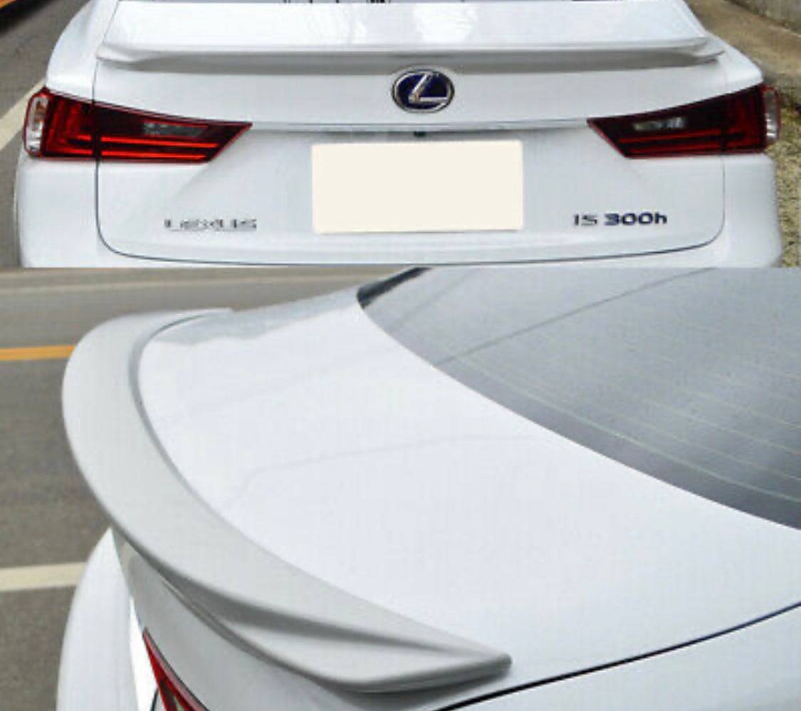 2014-2020 Lexus IS250 IS350 IS300 AWD/IS200T OE Style Rear Spoiler - Perfect Fit for All Models | Enhances Aerodynamics & Sporty Look for Lexus IS Sedans