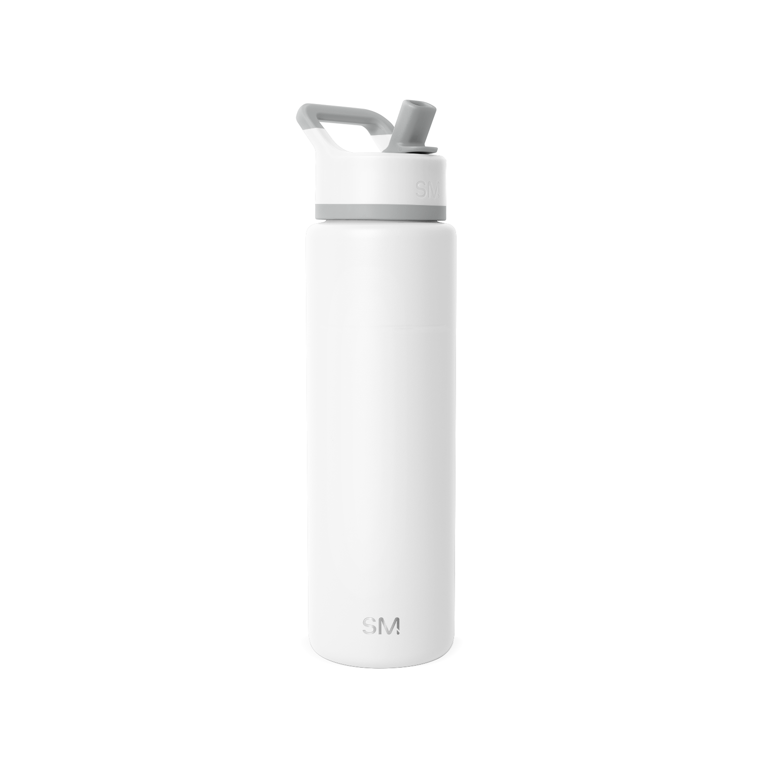 Summit Insulated Water Bottle with Straw Lid - Leakproof Stainless Steel Thermos for Hiking, Gym & Outdoor Activities