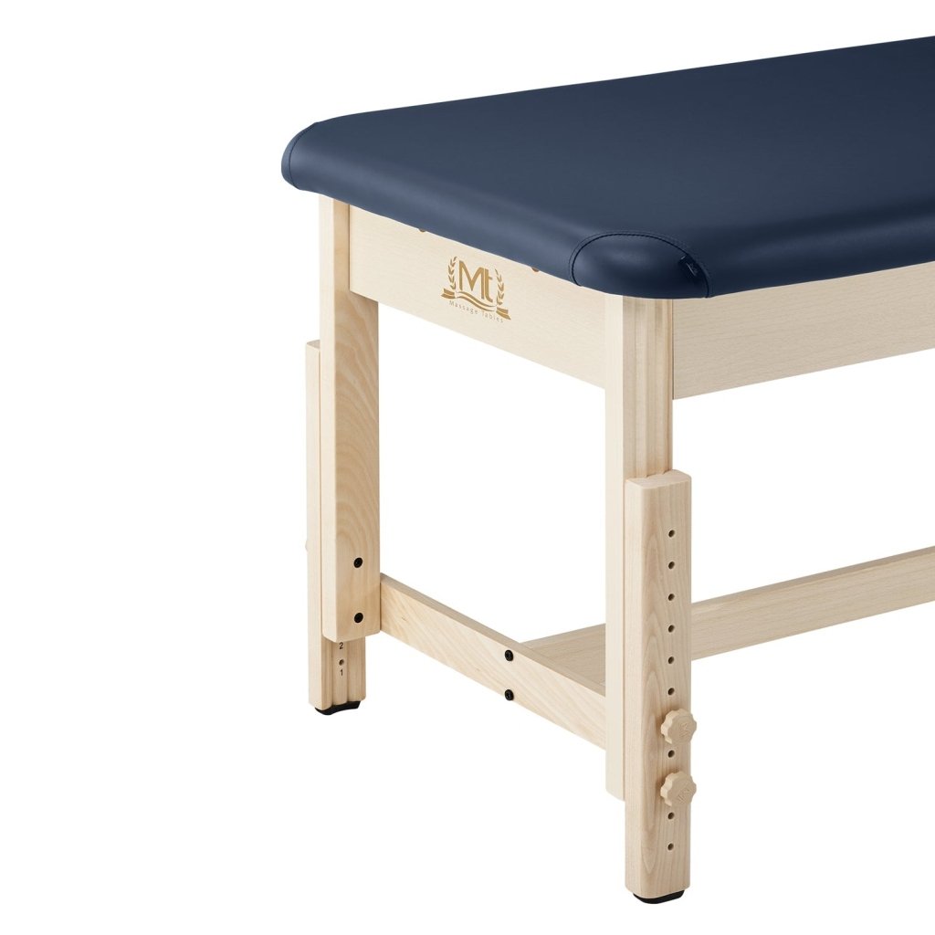 Professional Master Massage 28 Harvey Treatment Stationary Massage Table - Portable Spa Table for Physical Therapy, Chiropractic & Home Use