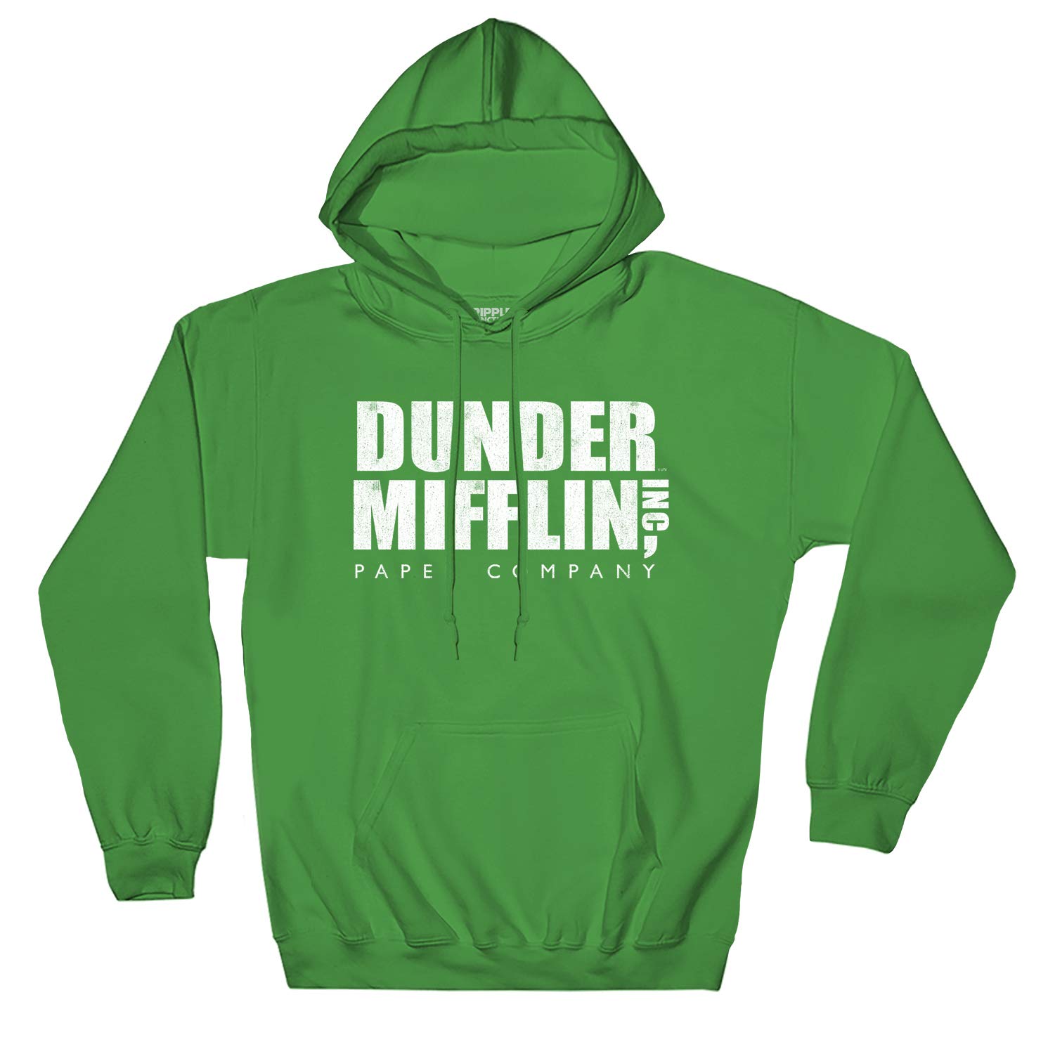 The Office Dunder Mifflin Adult Unisex Pullover Hoodie - Ripple Junction | Comfortable TV Show Merchandise for Fans | Perfect for Casual Wear, Cosplay & Office Themed Parties