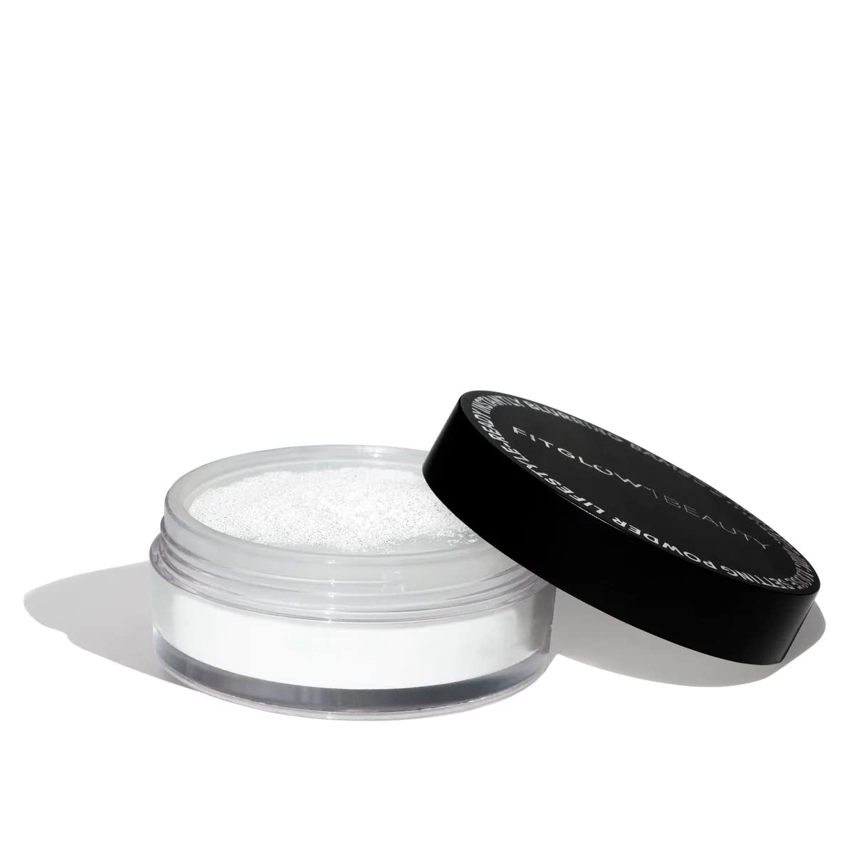 Fitglow Beauty Vegan Translucent Bamboo Hyaluronic Loose Setting Powder 0.3 oz | 9g - Cruelty-Free, Woman-Owned Clean Makeup for Flawless Finish & All-Day Wear | Perfect for Oily Skin, Touch-Ups & Photo Shoots