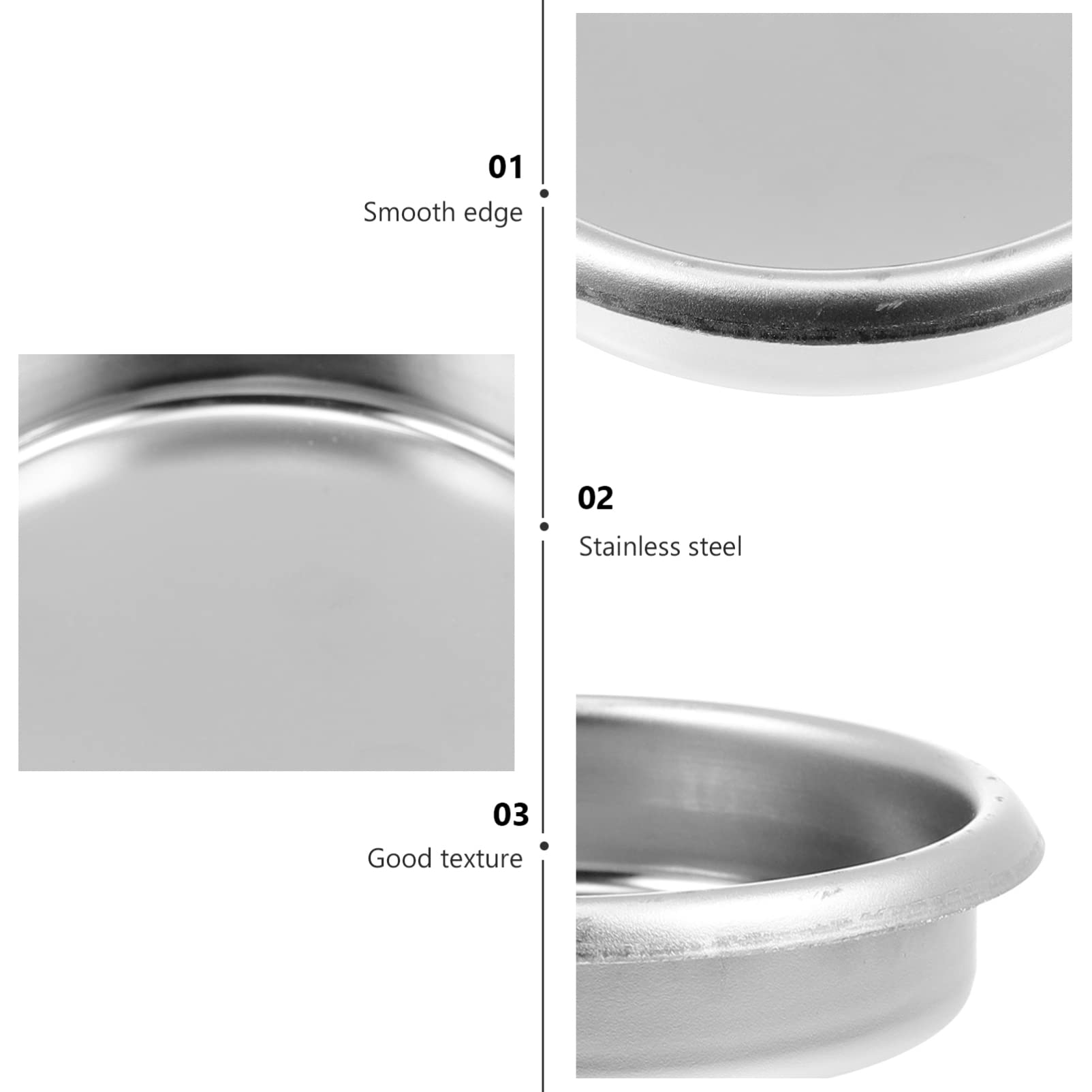 Premium 54MM Stainless Steel Espresso Backflush Insert - Blind Filter Basket for Commercial Espresso Machines | Perfect for Daily Cleaning & Maintenance of Rancilio, La Marzocco & E61 Group Heads