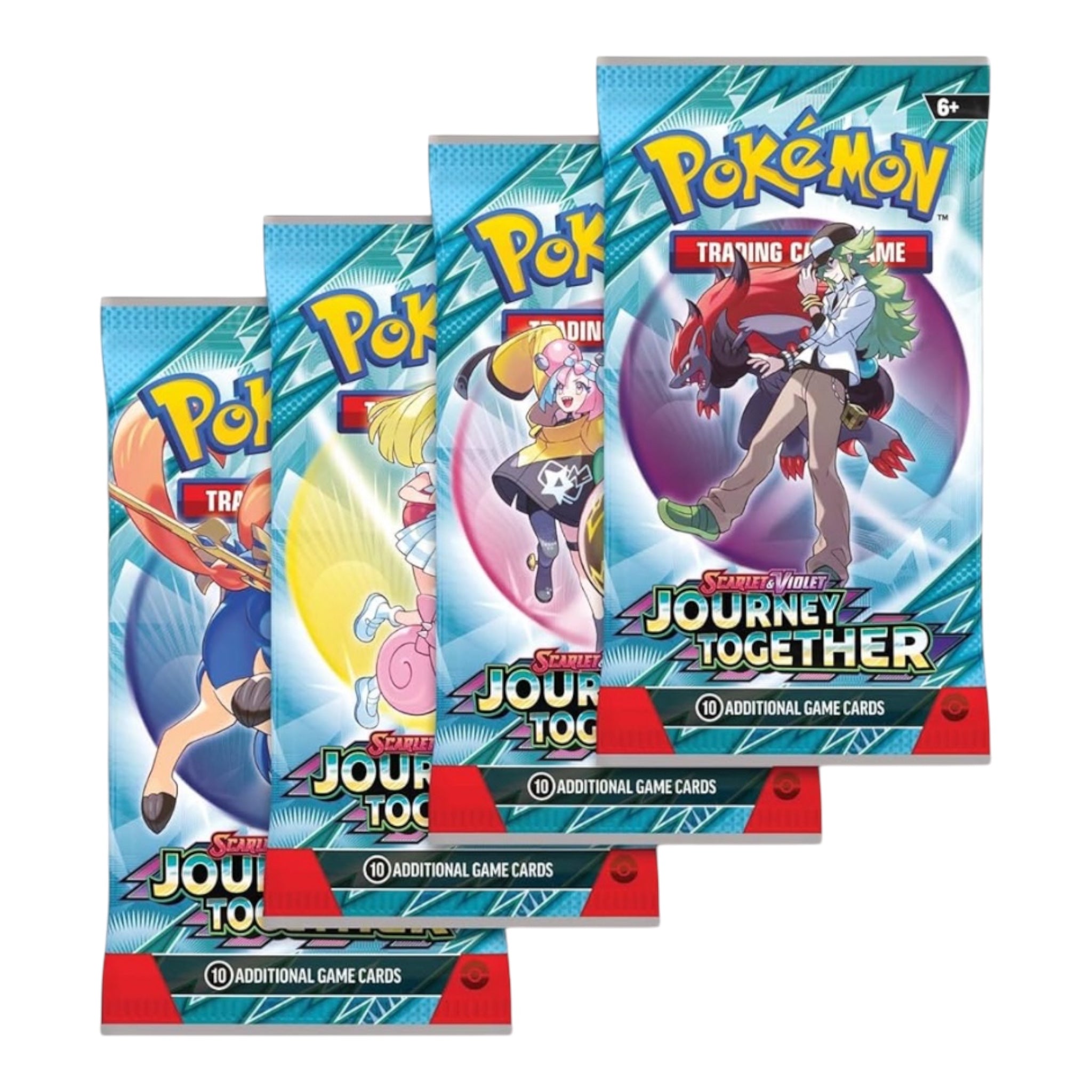 Pokemon Cards - Journey Together Booster Packs | Official Pokemon TCG Expansion | Collectible Trading Cards for Kids & Adults | Perfect for Battles, Trading & Collection Display