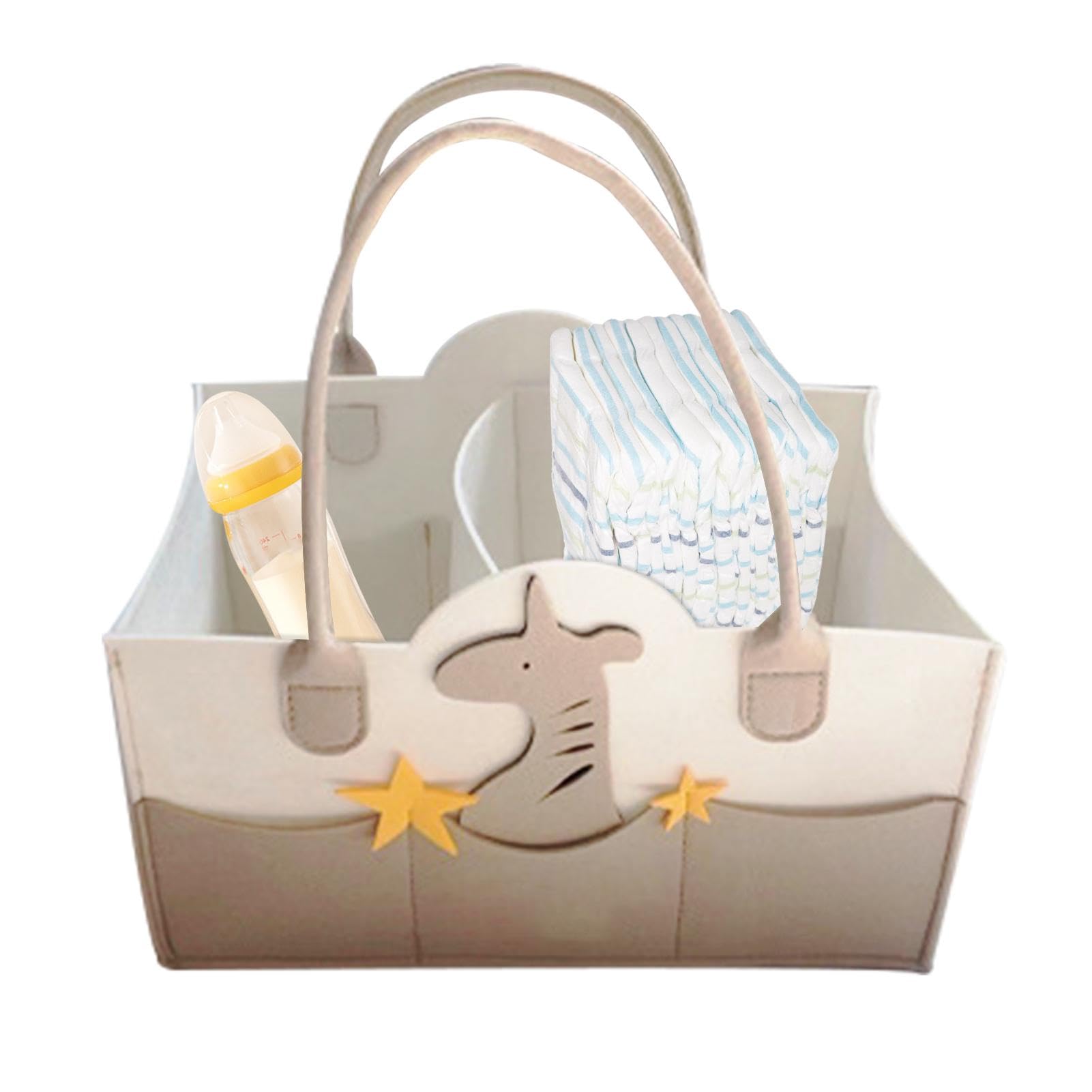 **Large Multifunctional Diaper Bag for Moms - Spacious Travel-Ready Baby Tote with Multiple Compartments & Pockets | Perfect for Daycare, Travel, and On-the-Go Parenting**