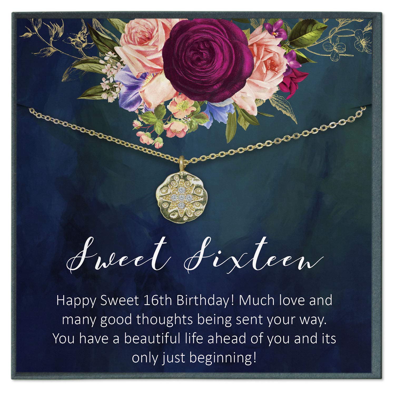 Grace of Pearl Sweet 16 Birthday Necklace - 16th Birthday Gift for Girls | Elegant Jewelry for Sweet Sixteen Celebrations, Parties & Special Occasions