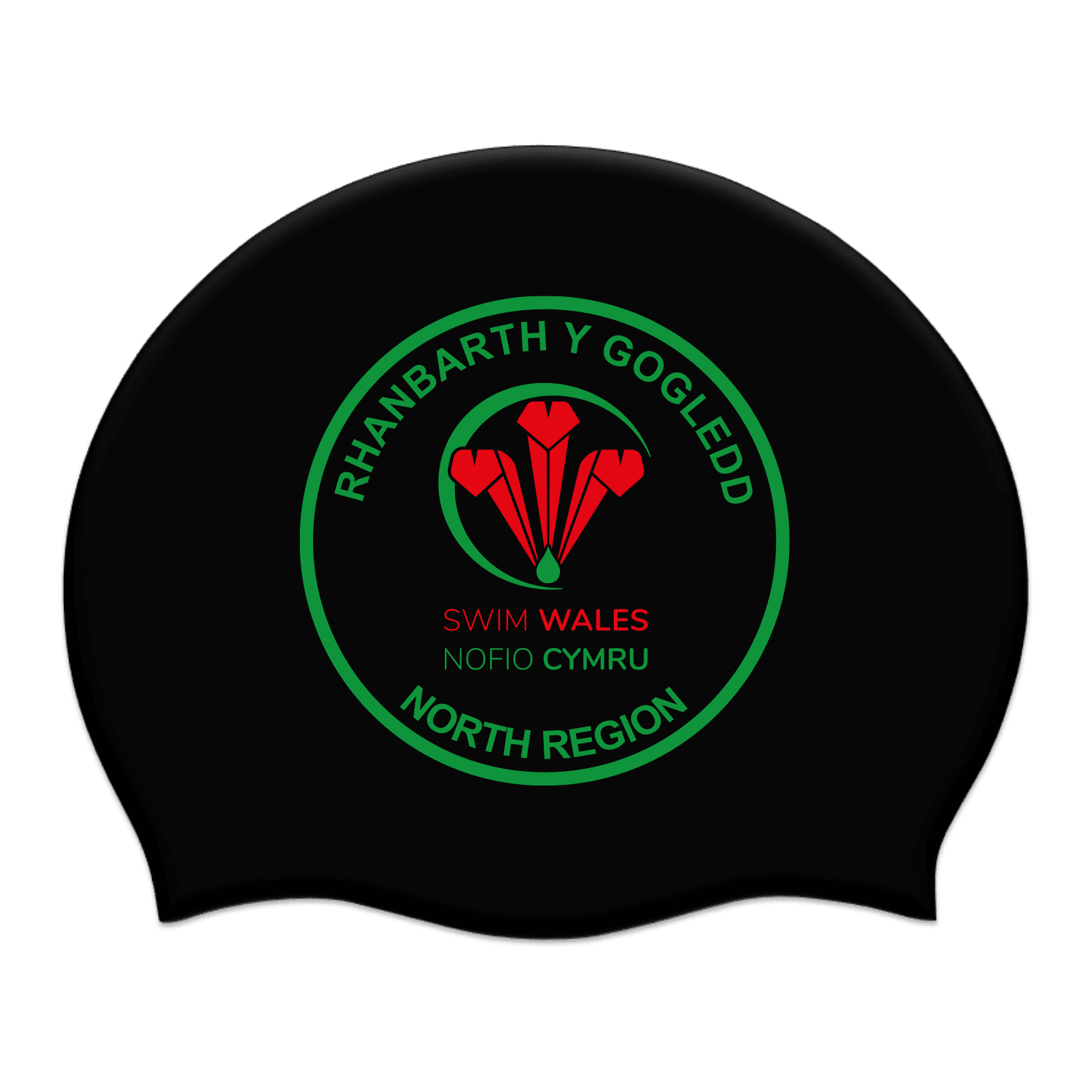 Premium Silicone Suede Swimming Cap for Competition & Training - Black - Ideal for Competitive Swimmers, Triathletes & Water Aerobics