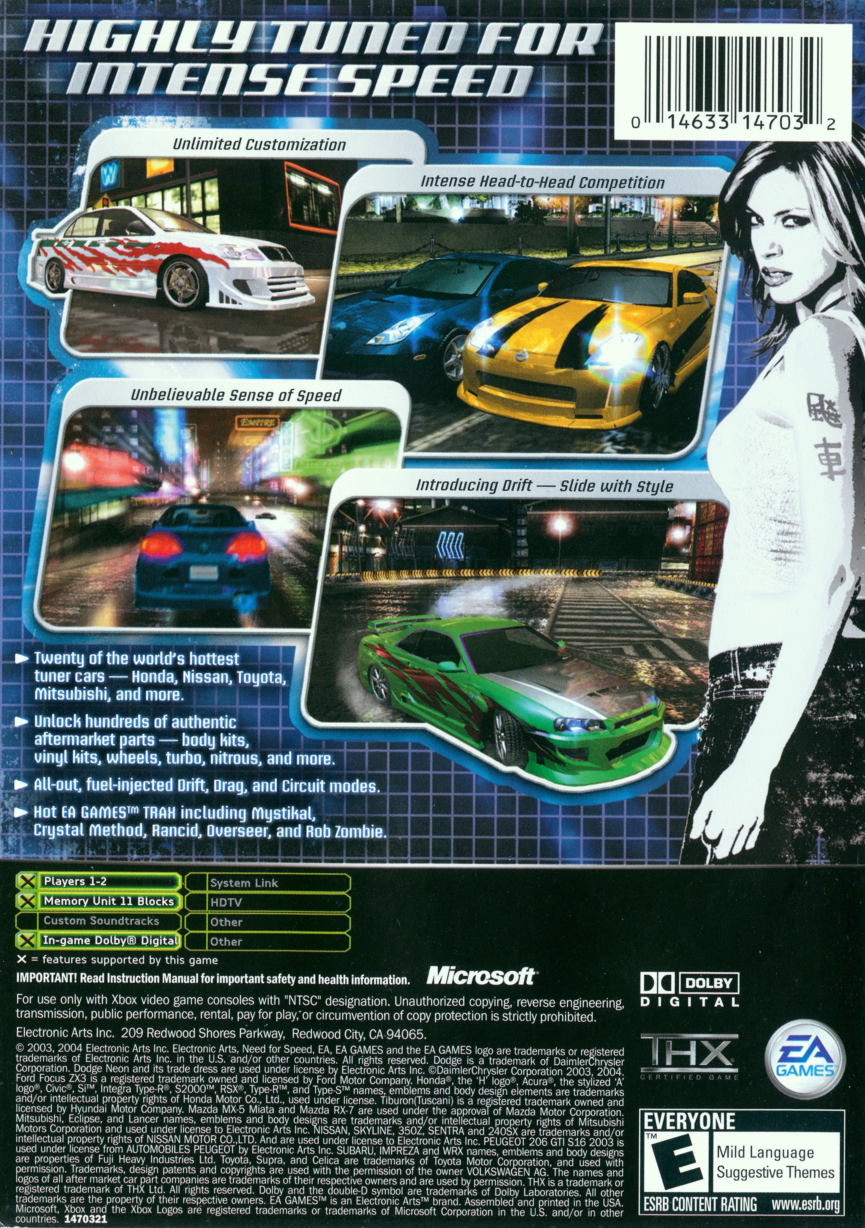 Need for Speed Underground - Racing Video Game for PC & Consoles | High-Speed Street Racing & Customization | Perfect for Racing Enthusiasts & Gamers