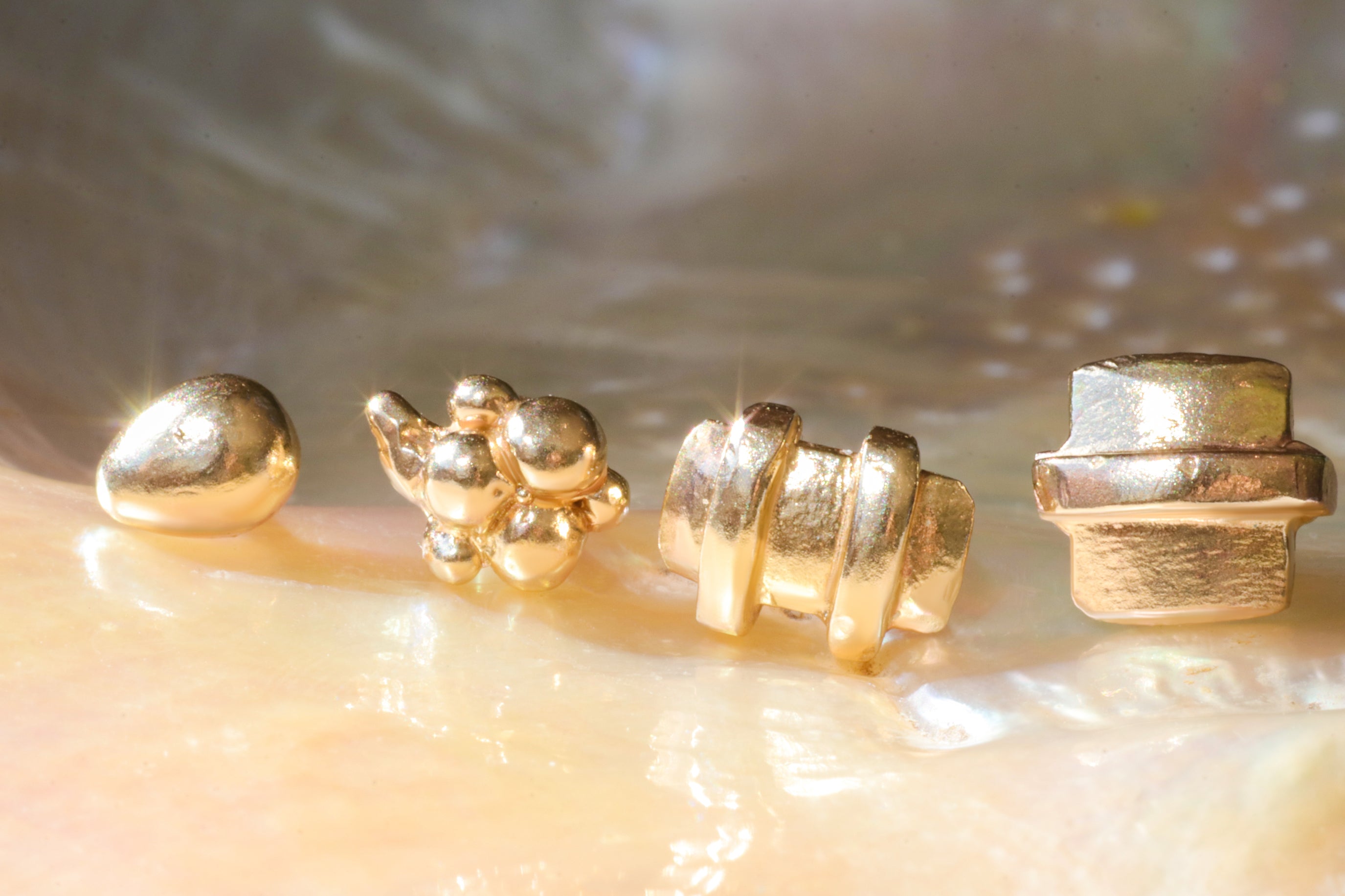 Orion Uno Stud Earrings for Women - Minimalist Gold Plated Studs for Everyday Wear | Perfect for Work, Parties & Gifting