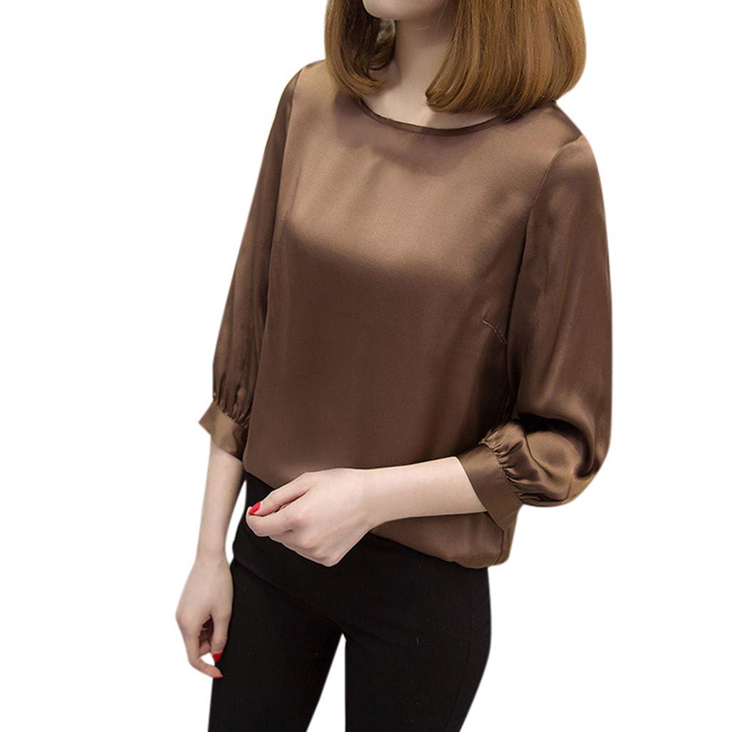 Plus Size Women's Sexy Short Sleeve V-Neck Tops - Office Casual Shirts for Work & Everyday Wear | Flattering Fit for Curvy Women | Professional & Comfortable Workwear