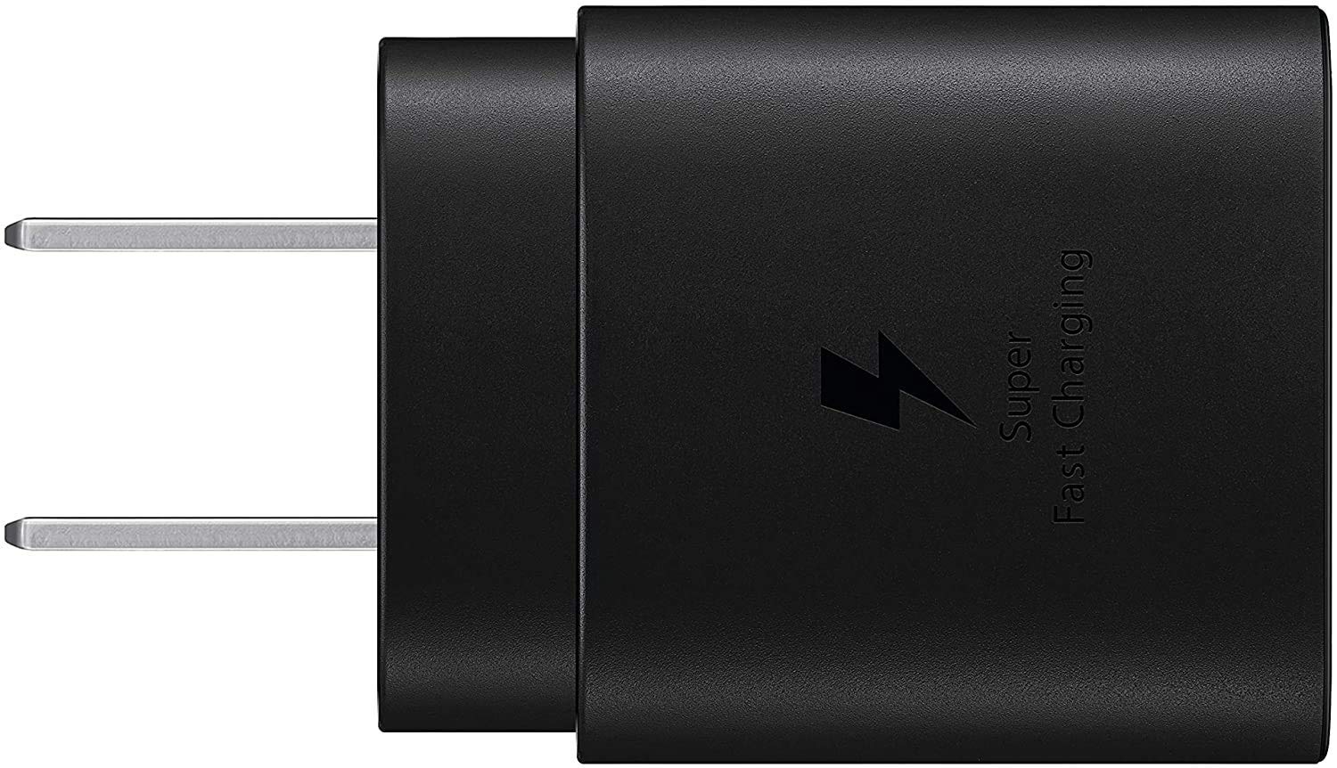 25W USB-C Fast Charger Wall Adapter - Super Fast Charging for Nokia 2 V Tella, Samsung Galaxy, iPhone (Cable Not Included) - Black | Home, Office & Travel Use | US Warranty